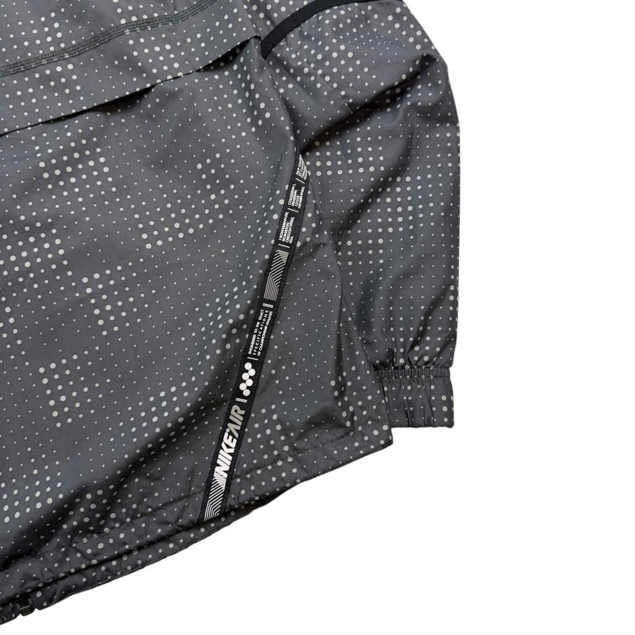 Nike Vintage 2000s Nike Zip Up Track Jacket Grid Design - Small Size US S / EU 44-46 / 1 - 3 Thumbnail