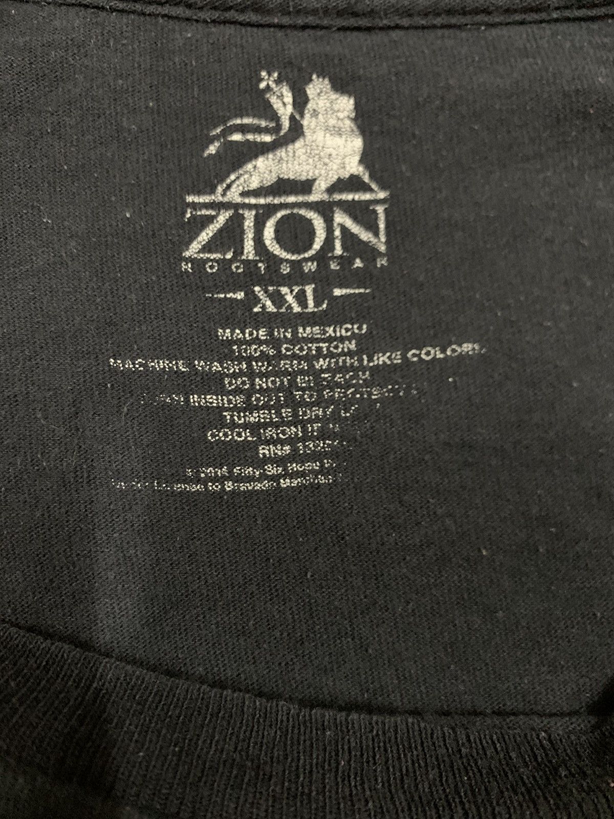 Bob Marley Bob Marley Tag Zion Rootswear tshirt Size US XXL / EU 58 / 5 - 2 Thumbnail