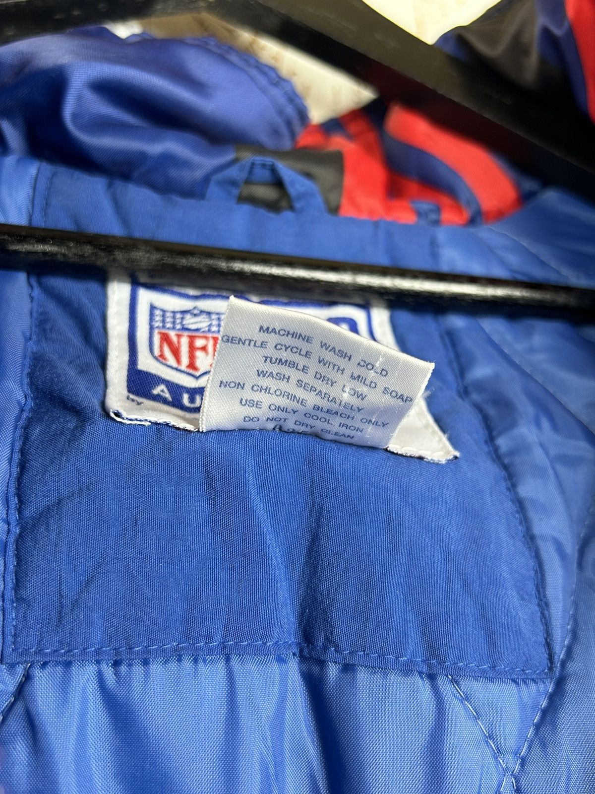 Reebok 90s Vintage Reebok Pro Line New York Giants Bomber Jacket L Size US L / EU 52-54 / 3 - 12 Thumbnail