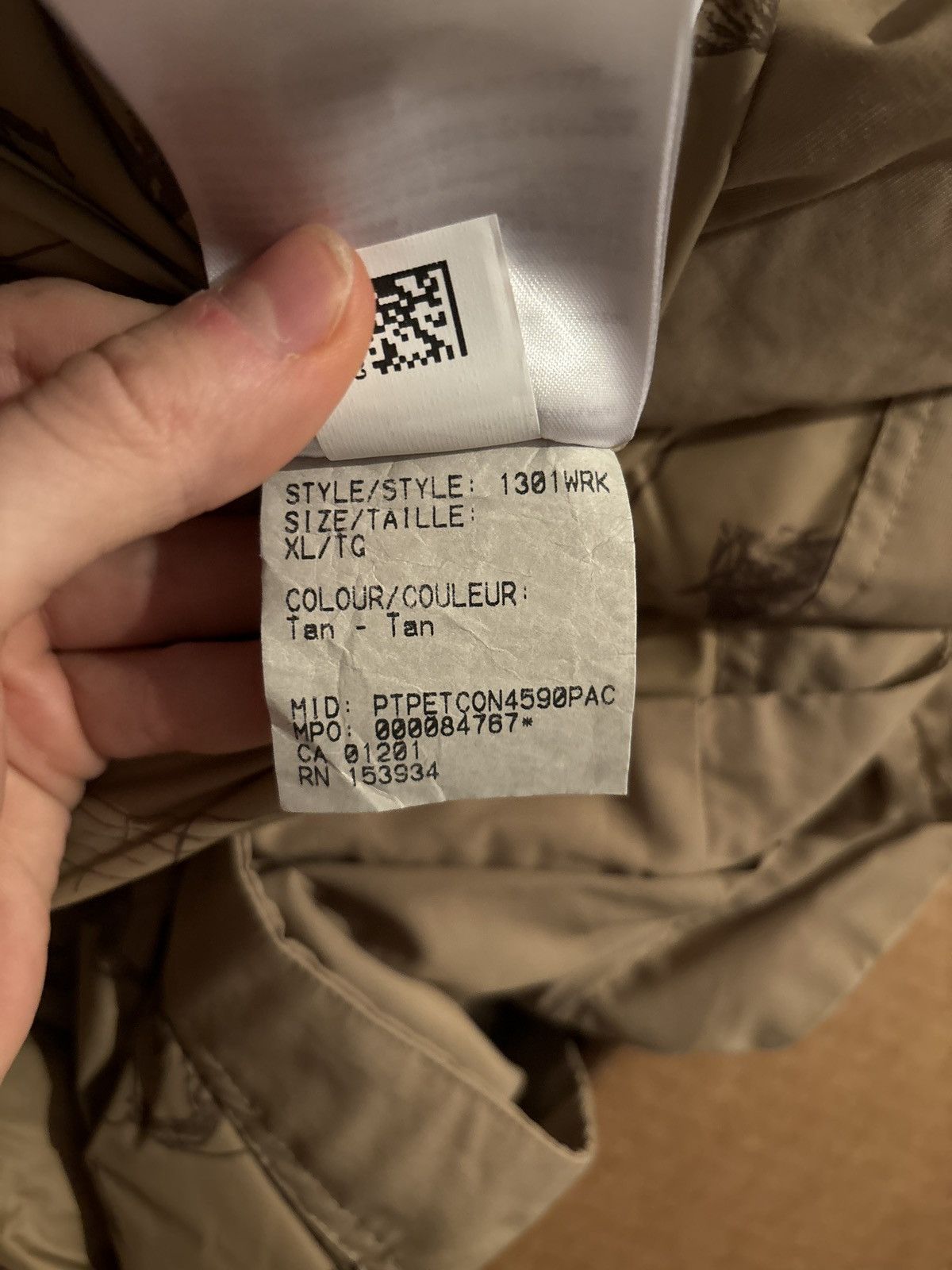 Canada Goose Canada Goose x ROKH x Mat McCormick Tan Strap Trench Coat Size US XL / EU 56 / 4 - 10 Thumbnail