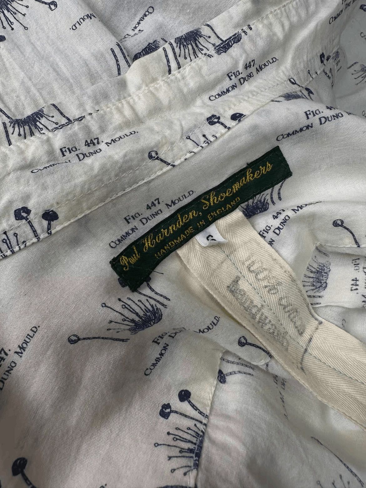 Paul Harnden Shoemakers Paul Harnden shoemakers Mashroom Pattern Shirt Size US S / EU 44-46 / 1 - 7 Thumbnail