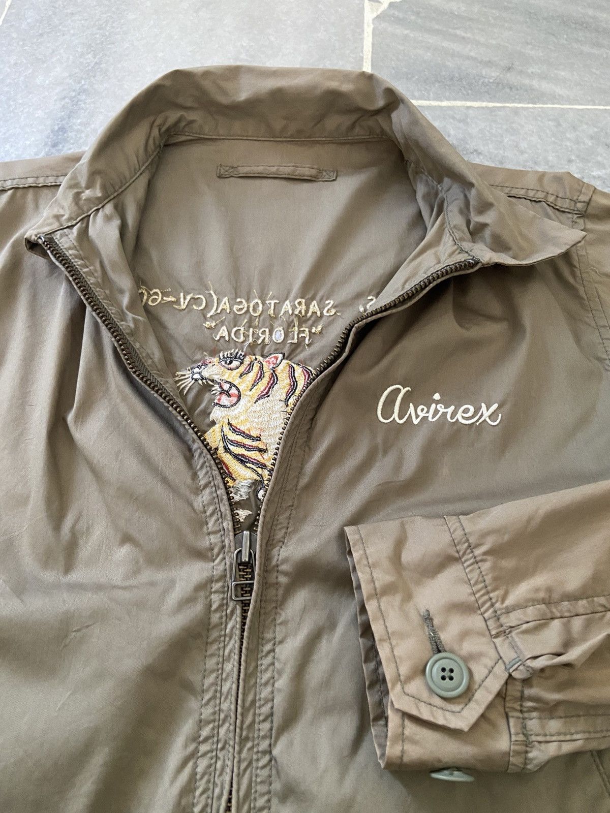 Avirex Vintage 1990 AVIREX Tiger Jacket Size US M / EU 48-50 / 2 - 6 Thumbnail