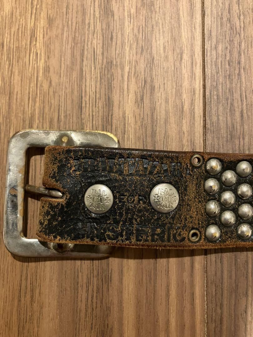 Hysteric Glamour Baltazar Studded Leather Belt Size ONE SIZE - 2 Thumbnail