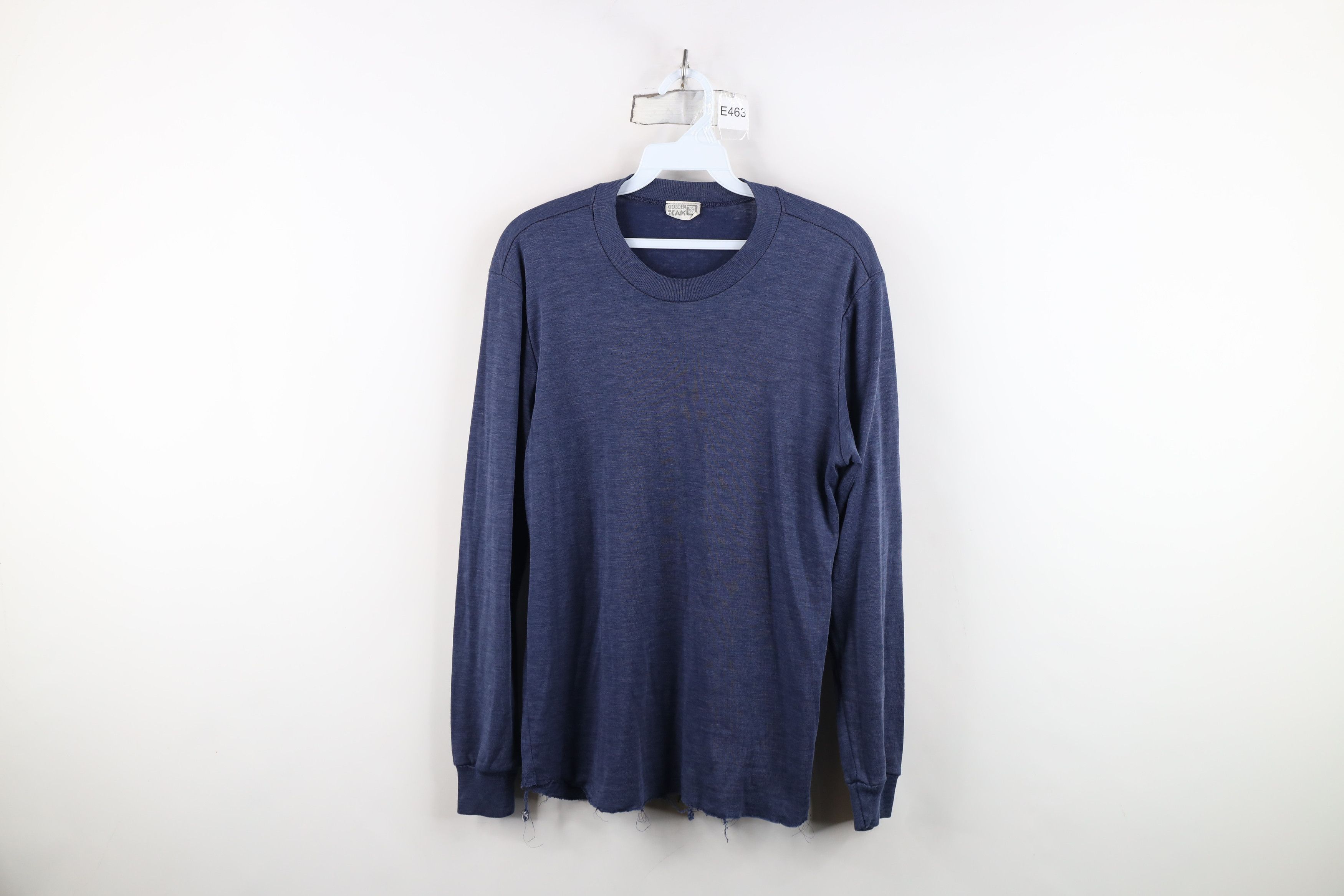 Vintage Vintage 70s Streetwear Thermal Knit Long Sleeve T-Shirt Size US S / EU 44-46 / 1 - 1 Thumbnail