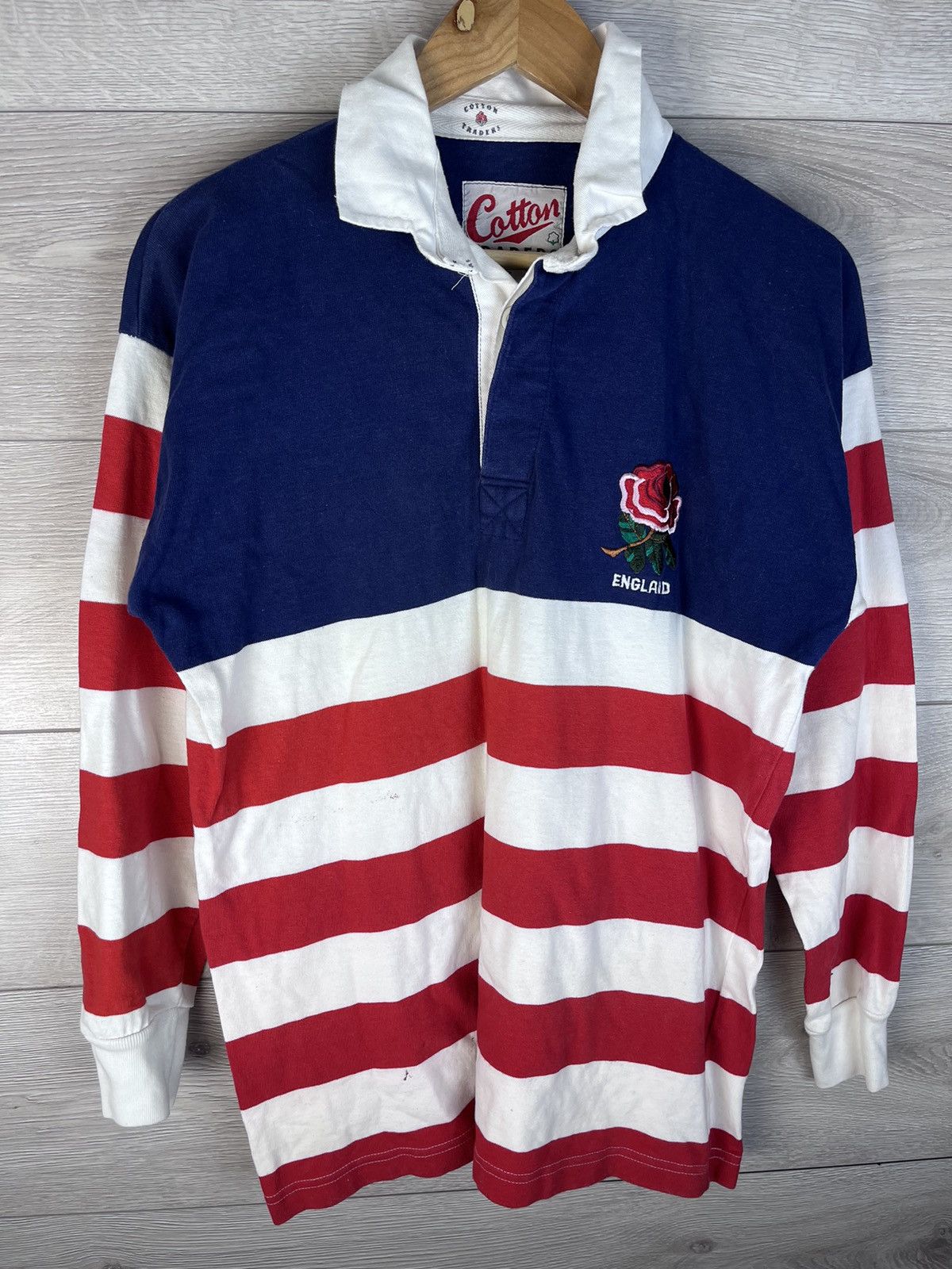 Sterling Ruby Men’s rugby jersey England Cotton Traders size L Size US L / EU 52-54 / 3 - 3 Thumbnail
