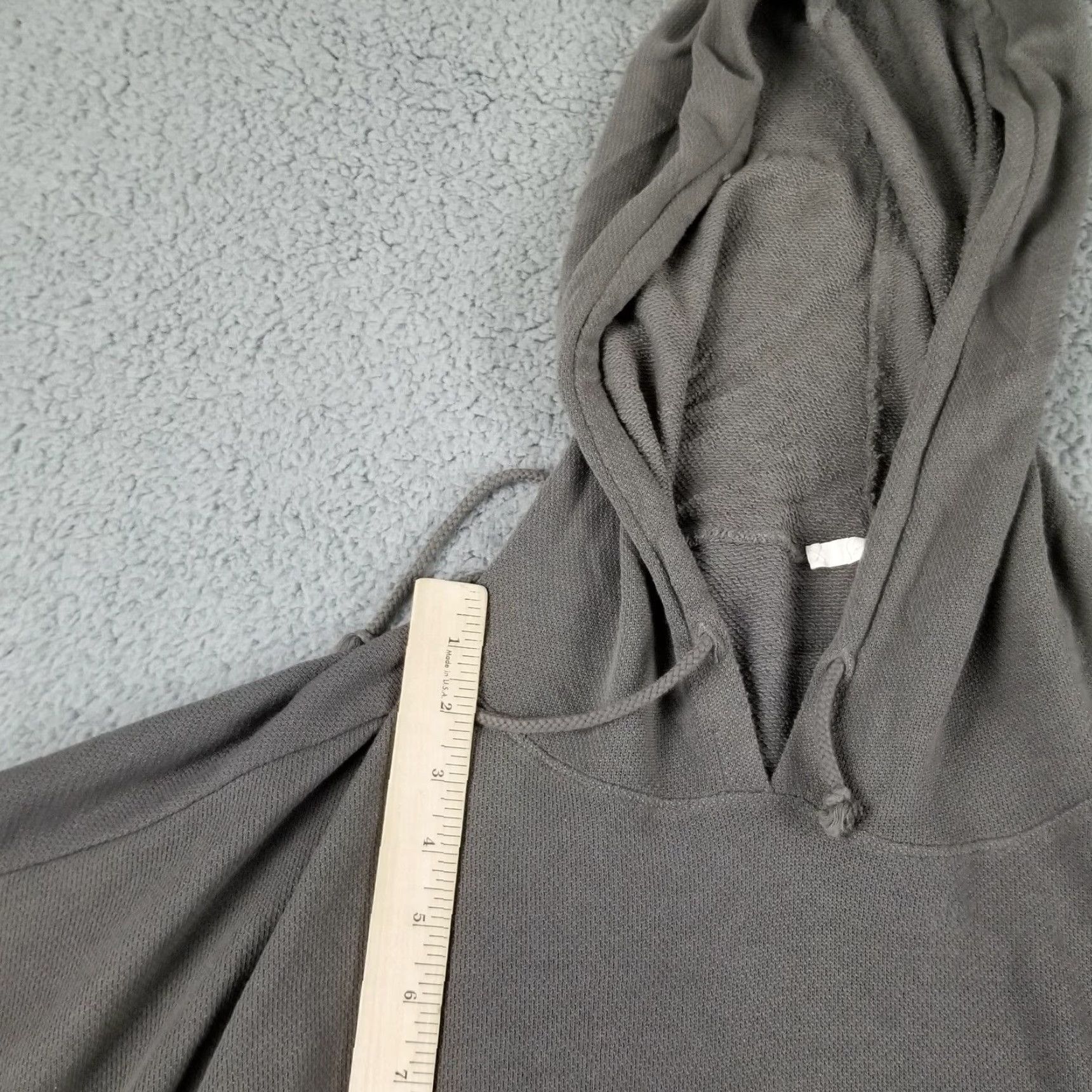 Joie SOFT JOIE Gray Cozy Hoodie Poncho Sweater Women Large L Pullover Size L / US 10 / IT 46 - 2 Thumbnail