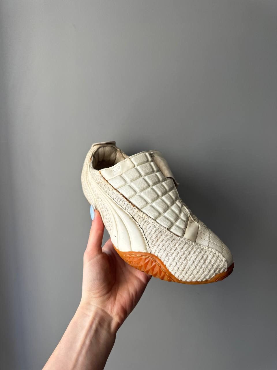 Puma × Vintage Puma Mostro Archive Bubble Sole Velcro Mesh Sneaker Shoes Size US 8 / IT 38 - 4 Thumbnail