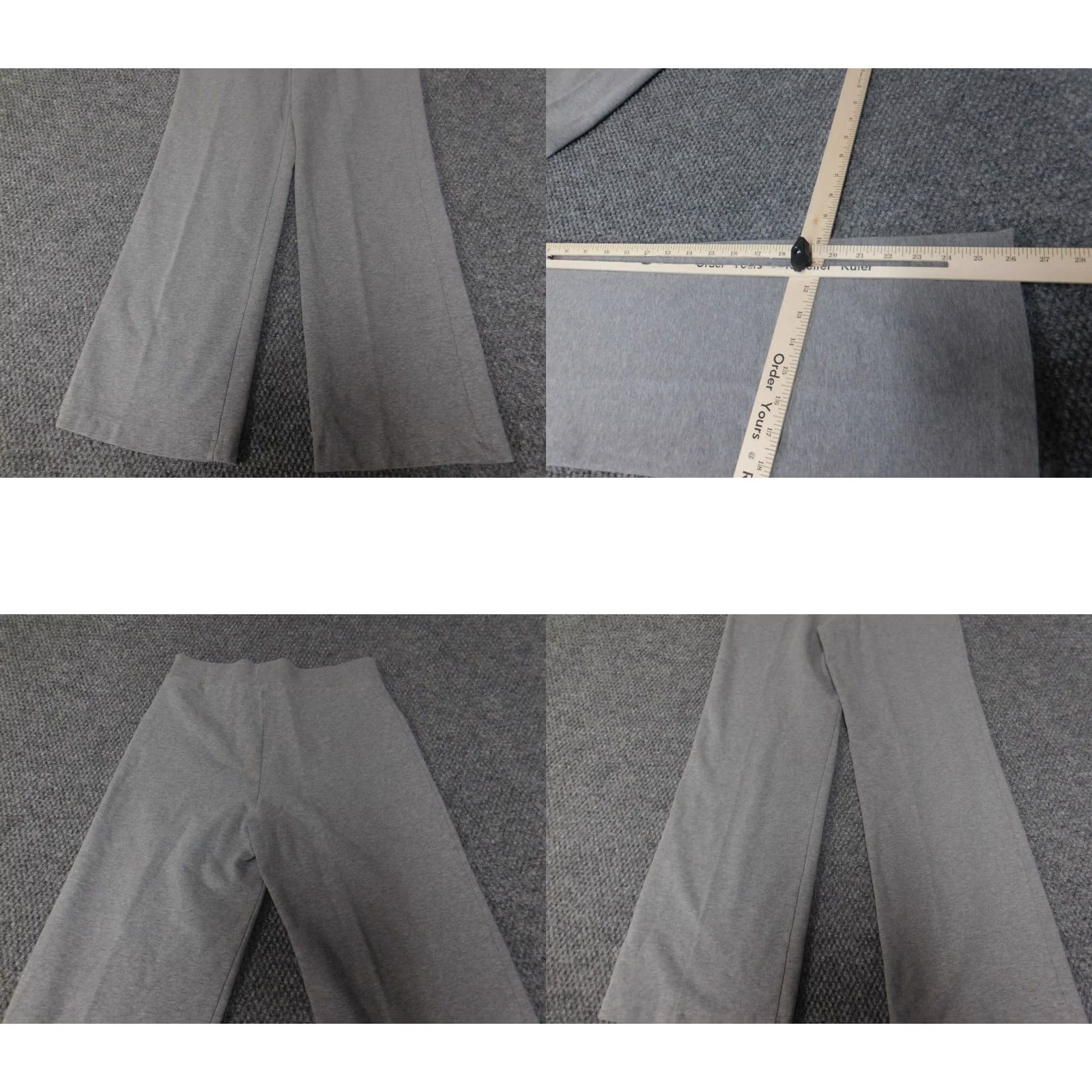 Jones New York Jones New York Womens Sweatpants PP Petites Gray Straight Signature Pants Size 24" / US 00 / IT 34 - 8 Thumbnail