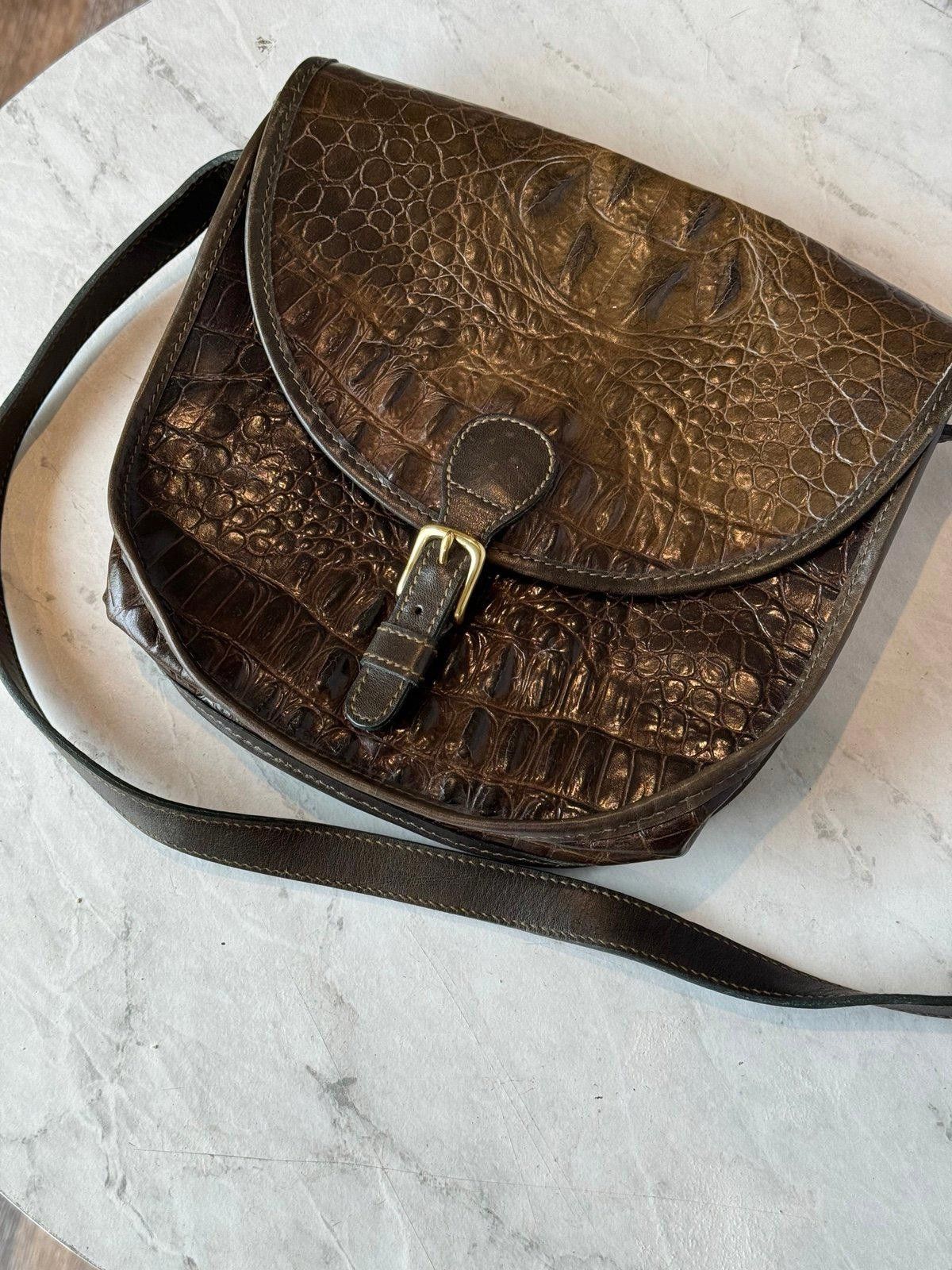 Designer Alligator Skin Bag Size ONE SIZE - 2 Thumbnail