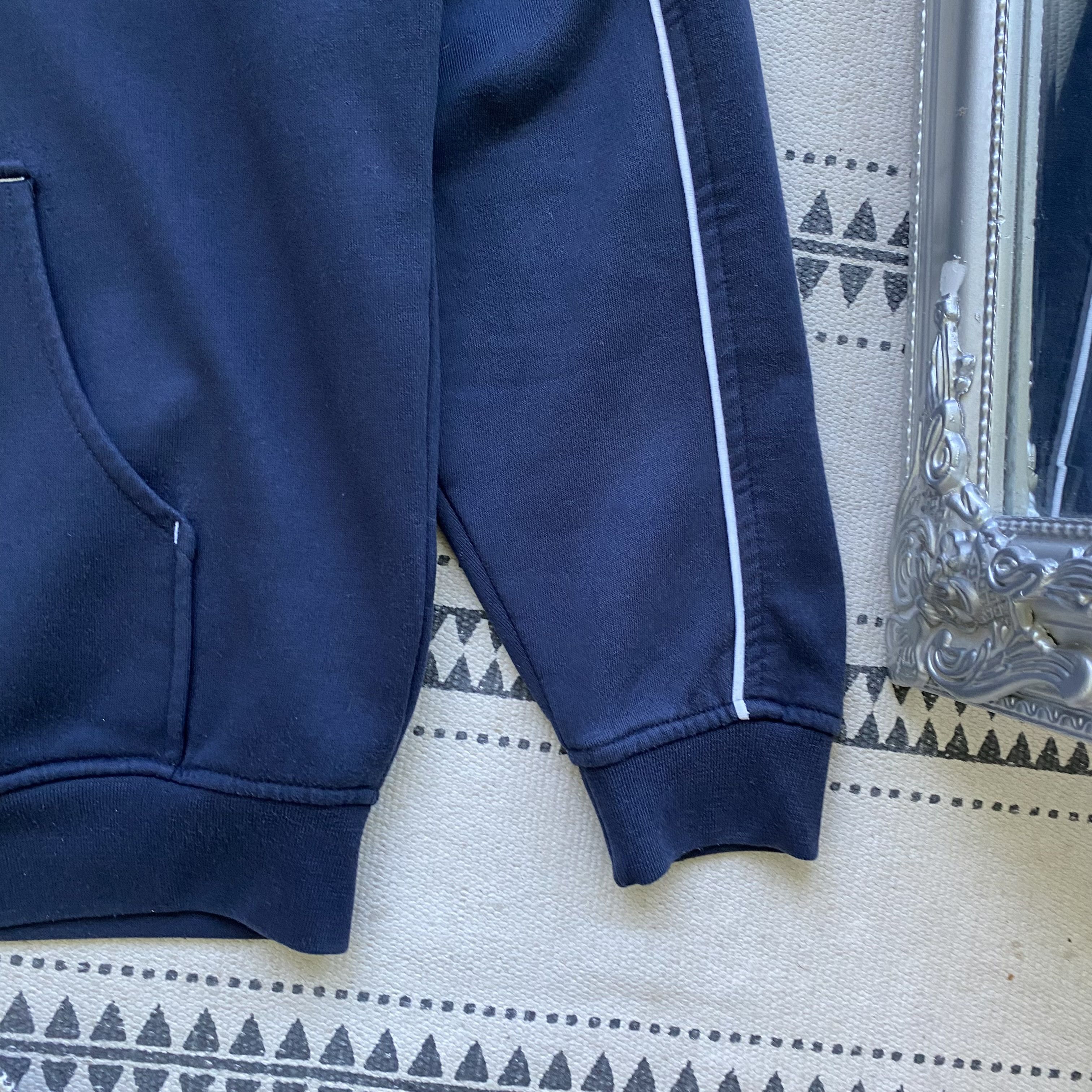 Reebok 🕸️ Vintage 90s Reebok zip hoodie center logo Y2K Size US L / EU 52-54 / 3 - 6 Thumbnail