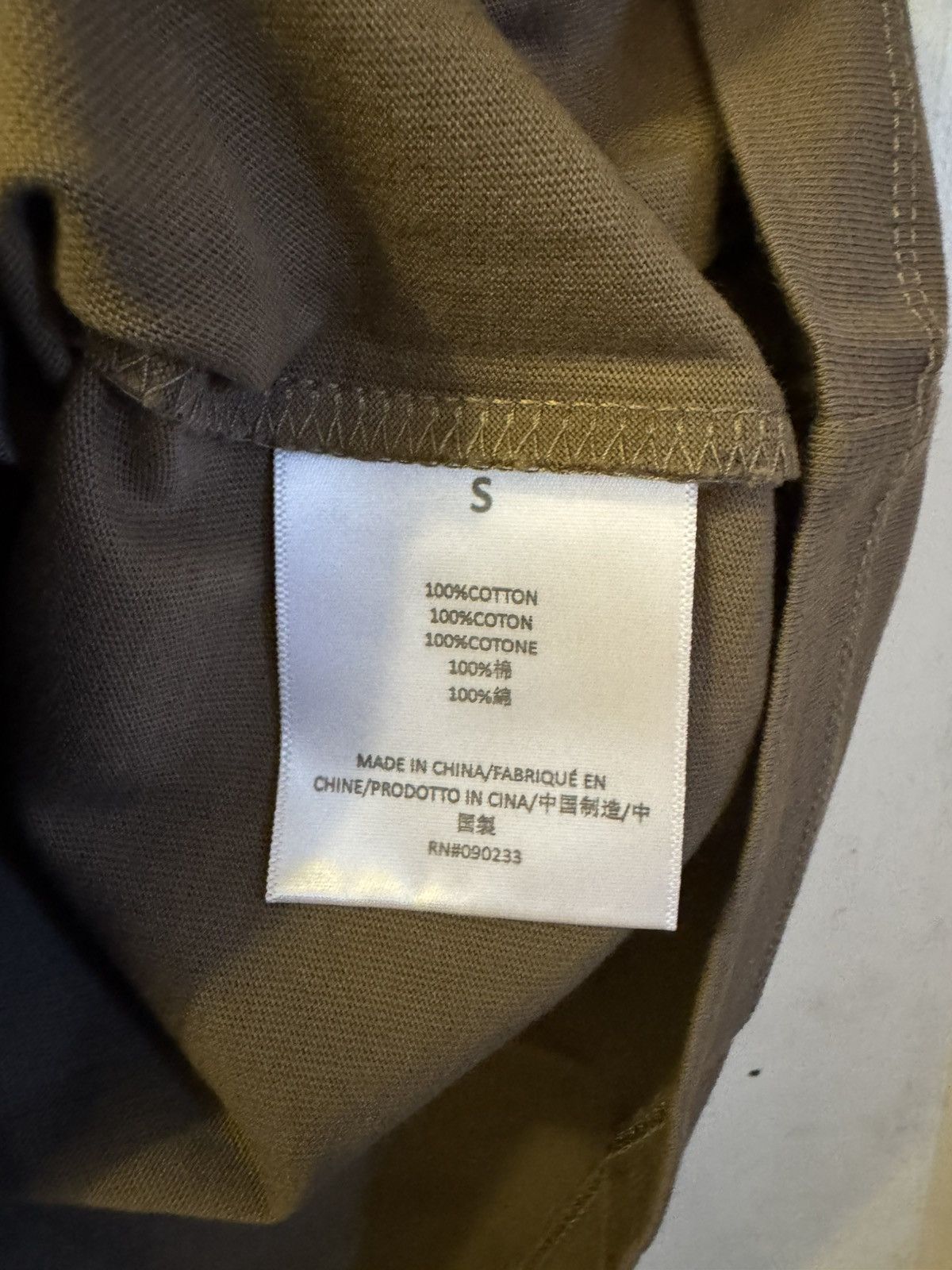 Fear of God Fear Of God Essentials Tee “Wood” FW22 Size Small Size US S / EU 44-46 / 1 - 5 Thumbnail