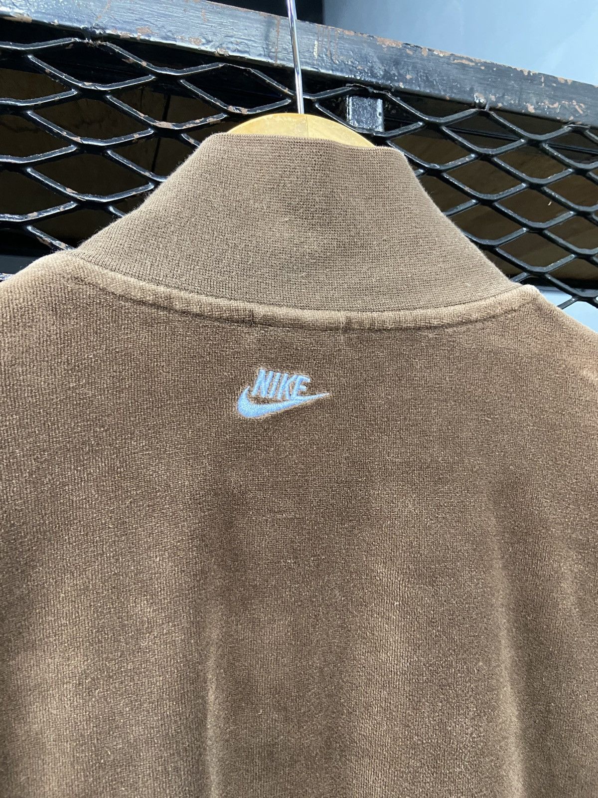 Nike × Other × Vintage Vintage Y2K NIKE VELOUR TRACKSUIT JACKET Size US L / EU 52-54 / 3 - 11 Thumbnail
