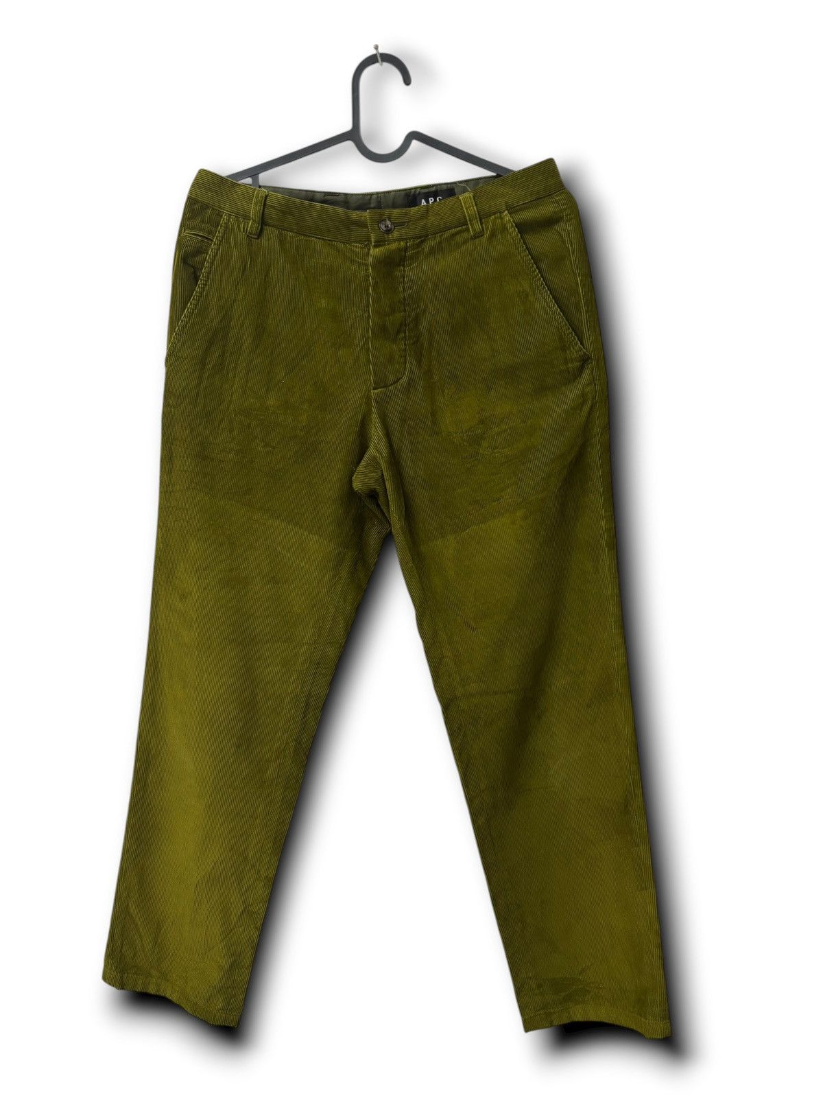 A.P.C. Vintage A.P.C. Green Corduroy Size US 29 - 1 Thumbnail