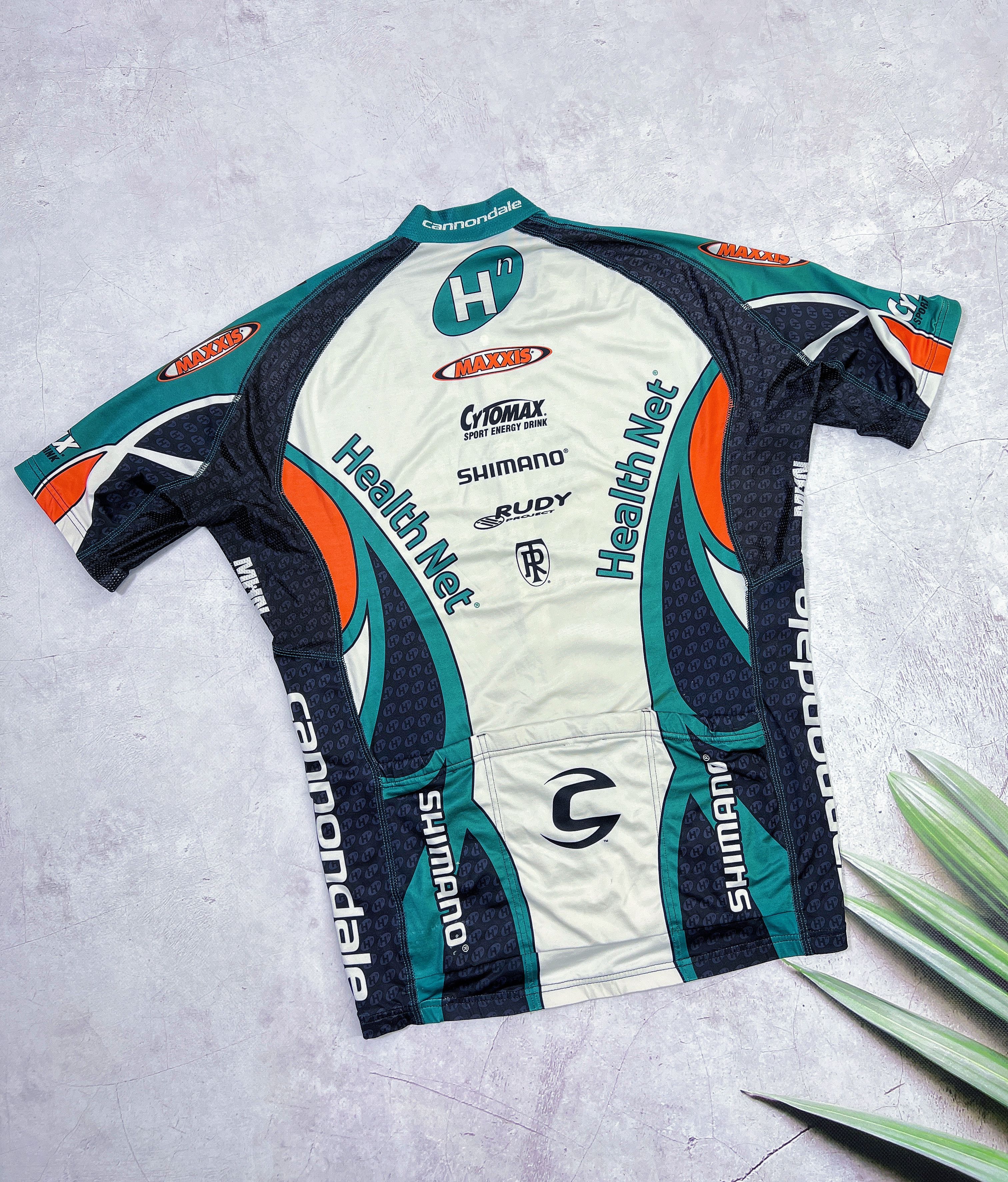 Sports Specialties Cannondale Health Net Cycling Jersey Maxxis Size US M / EU 48-50 / 2 - 8 Thumbnail