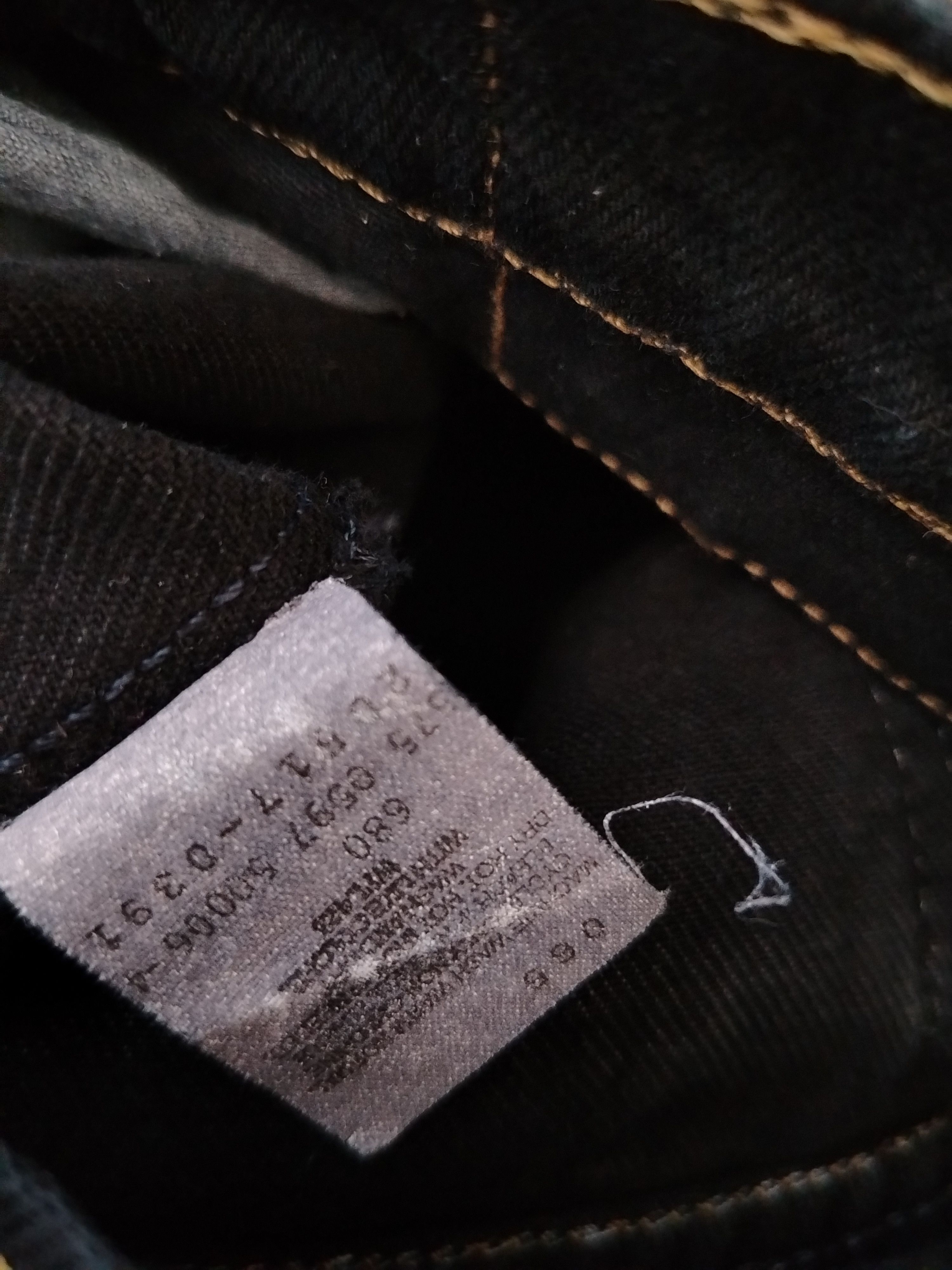 Levi's Levis 517 Jeans Bootcut Super Black USA Size US 31 - 12 Thumbnail