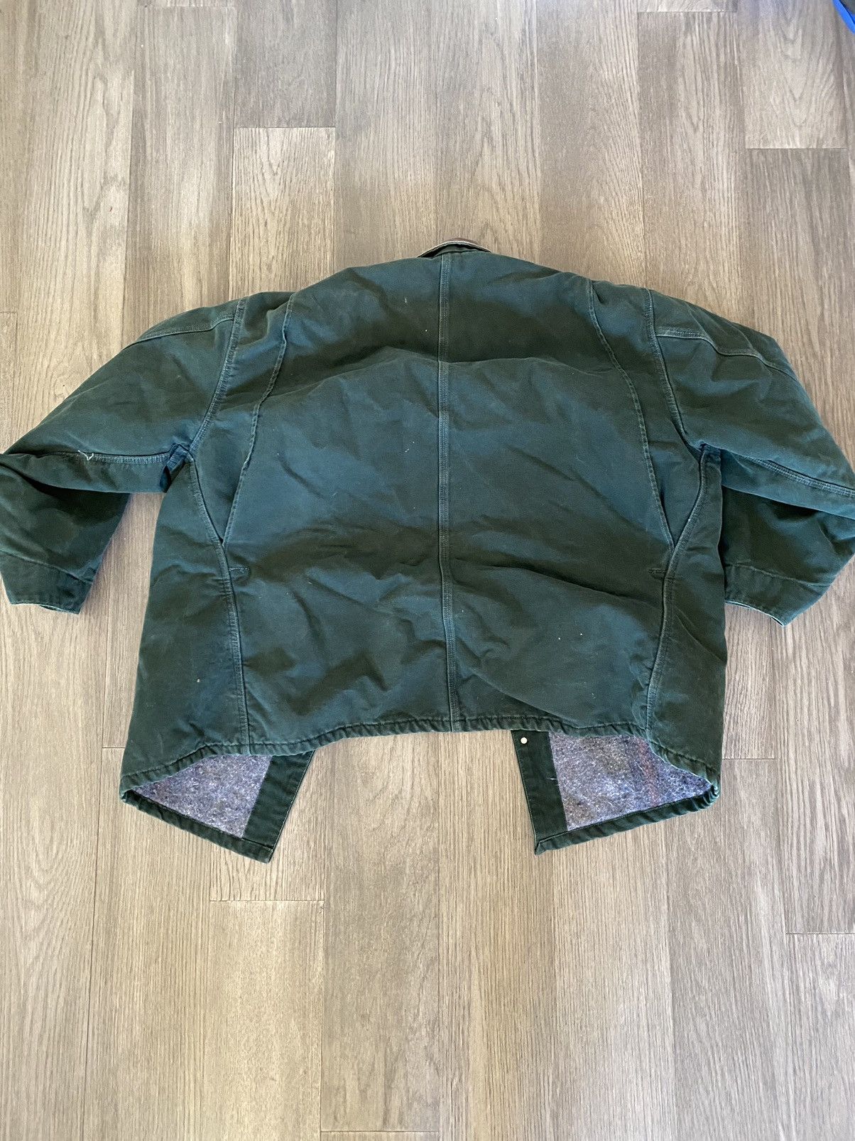Carhartt × Vintage Carhartt Vintage Blanket-Lined Chore Coat Size US XXL / EU 58 / 5 - 5 Thumbnail
