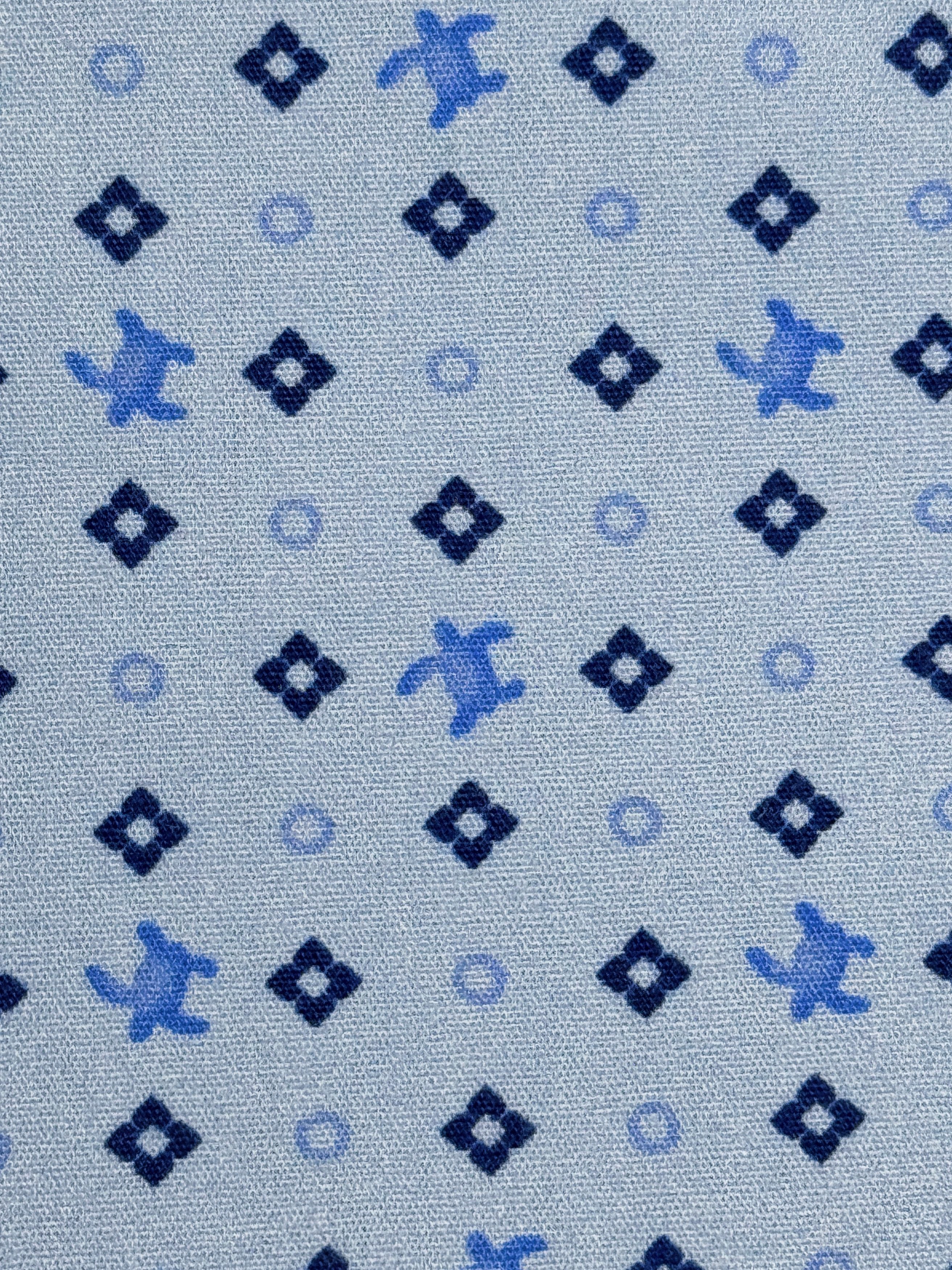 Etro Etro Shirt Light Blue & Geometric Turtles Size US L / EU 52-54 / 3 - 10 Thumbnail