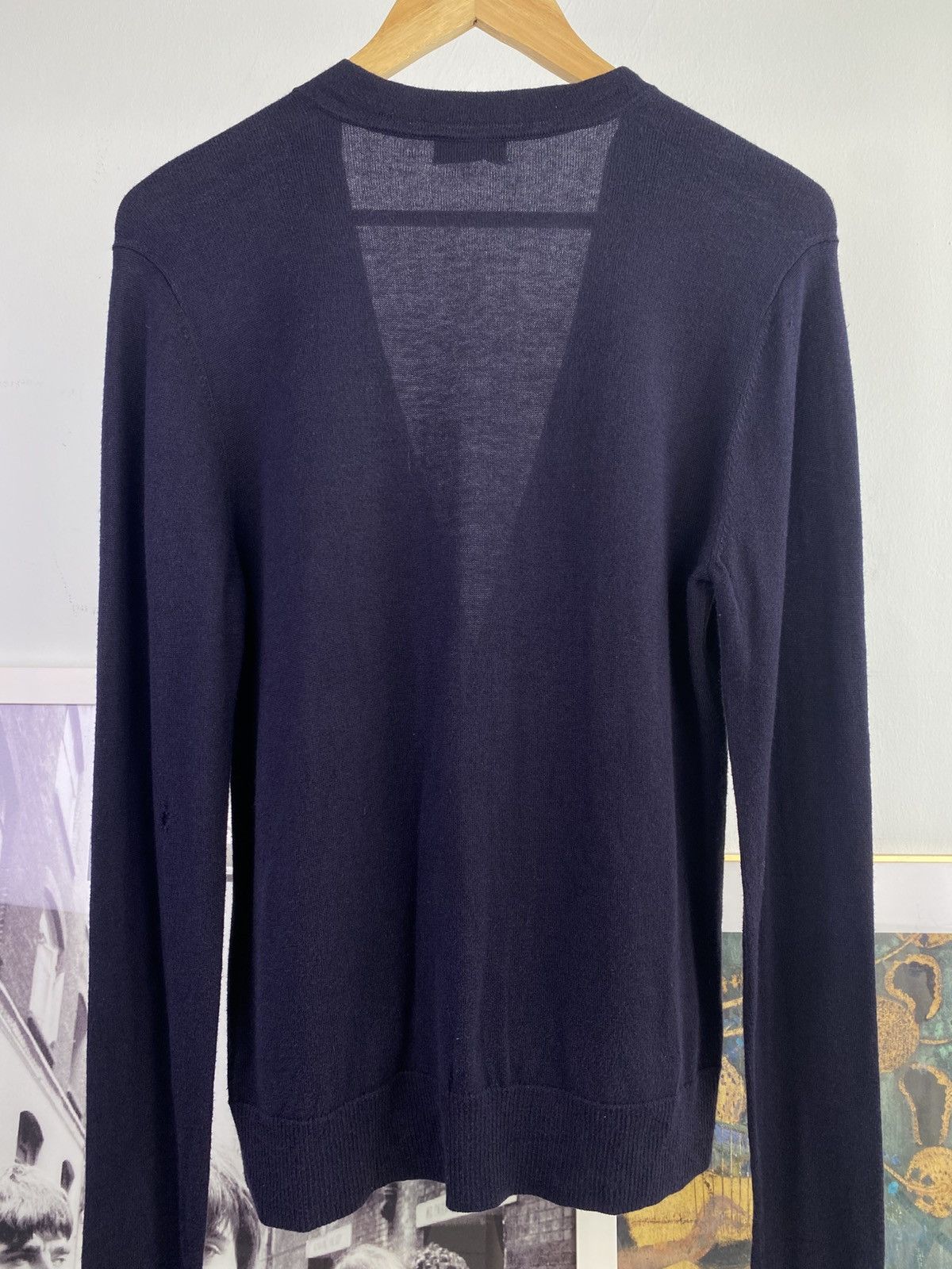 Dries Van Noten Dries Van Noten Two Tone Merino Woll Cardigan Size US S / EU 44-46 / 1 - 11 Thumbnail