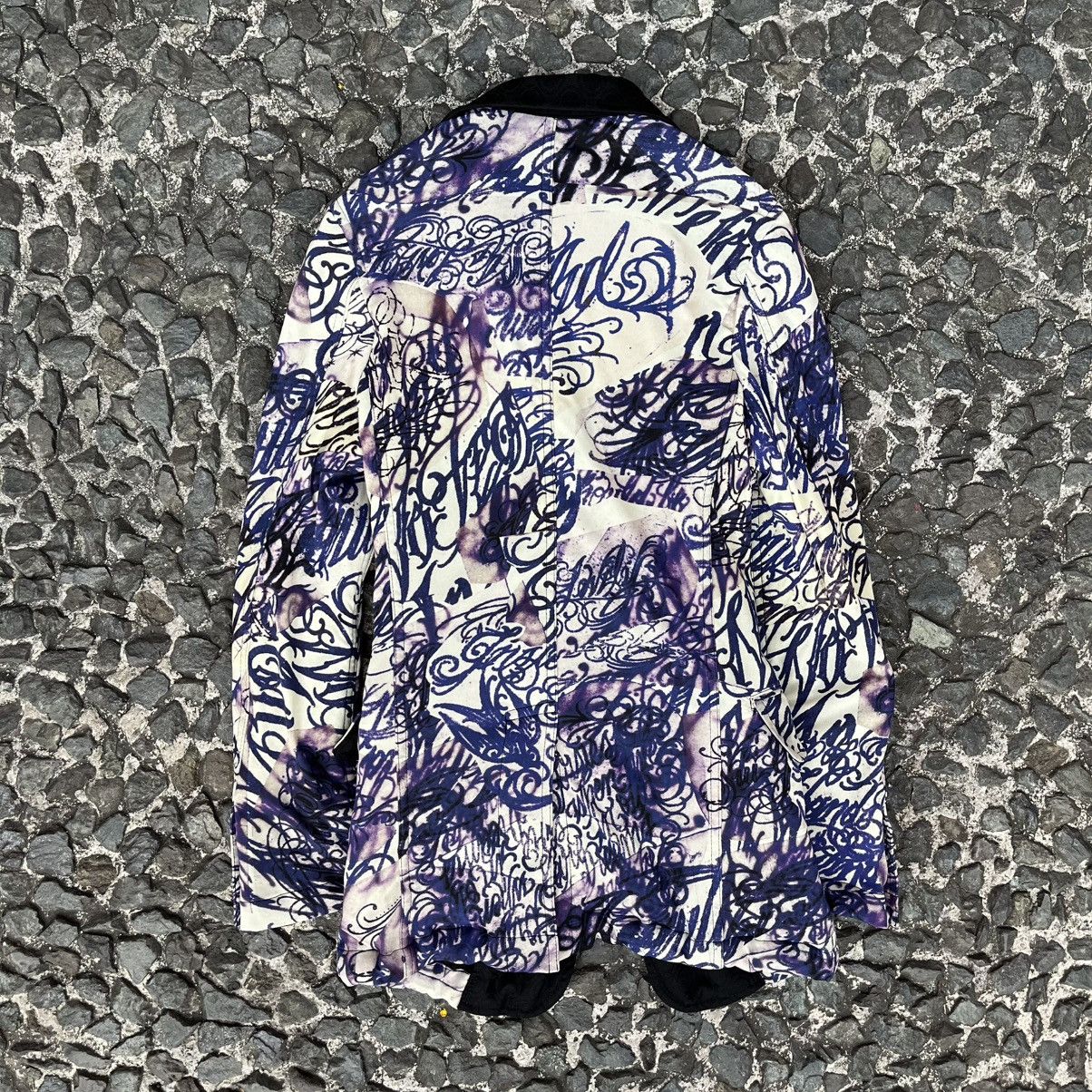 Comme des Garcons Homme Plus Comme des Garçons Homme Plus FW2015 Calligraphy Print Blazer Size US S / EU 44-46 / 1 - 22 Thumbnail