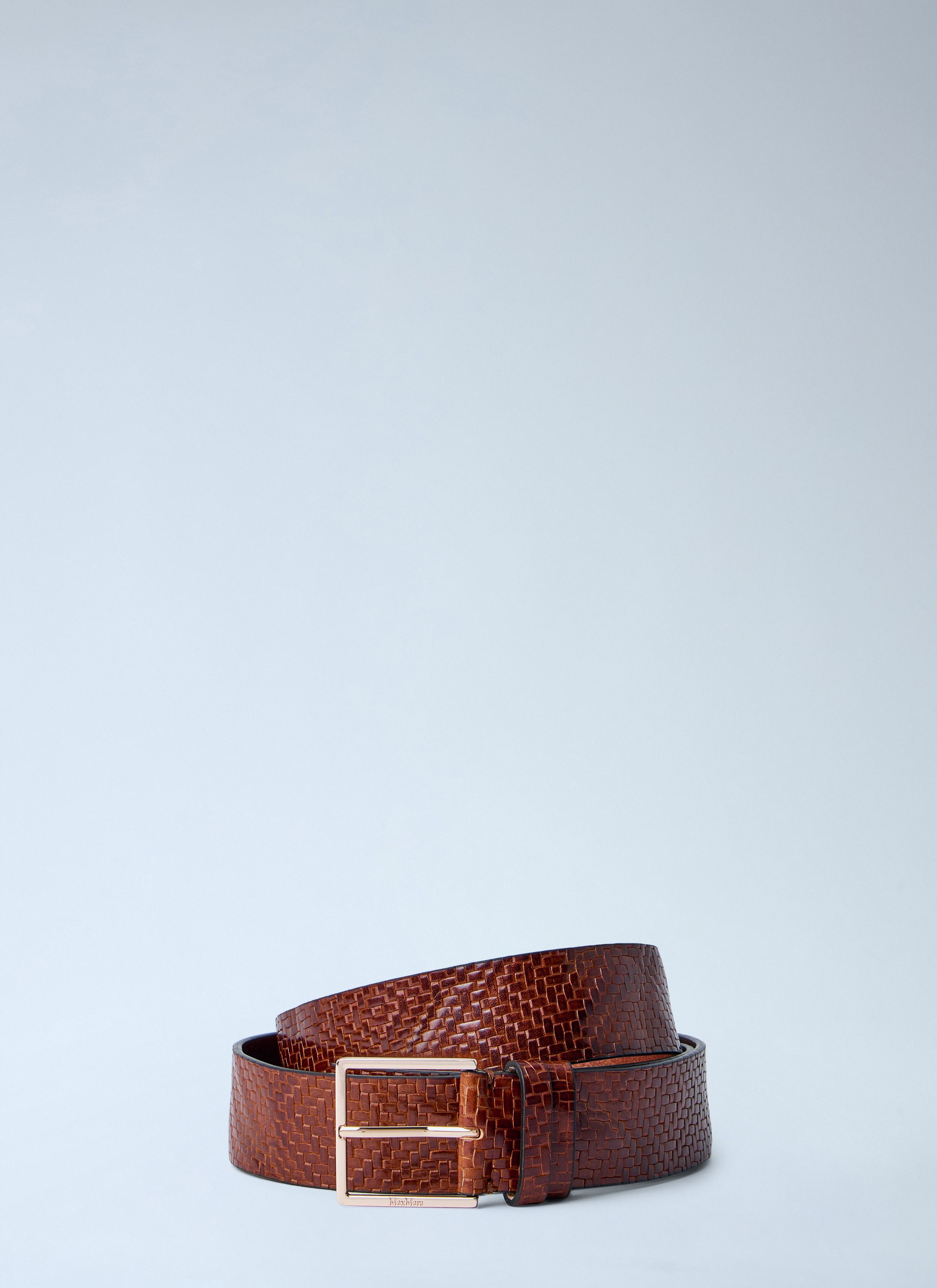 Max Mara Braided Leather Belt Size ONE SIZE - 1 Thumbnail