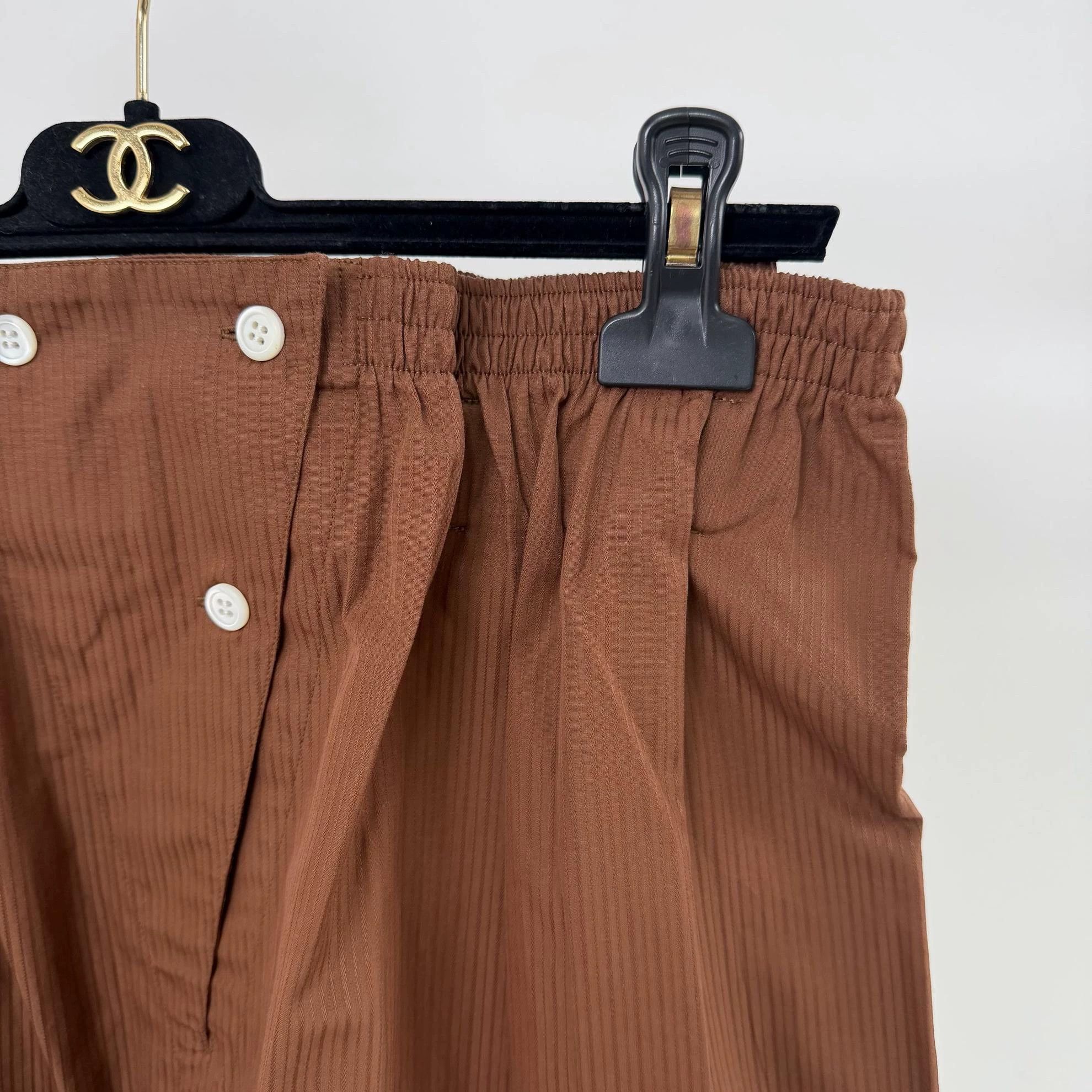 Prada Prada Deep Khaki Skirt 38 Size 26" / US 2 / IT 38 - 3 Thumbnail