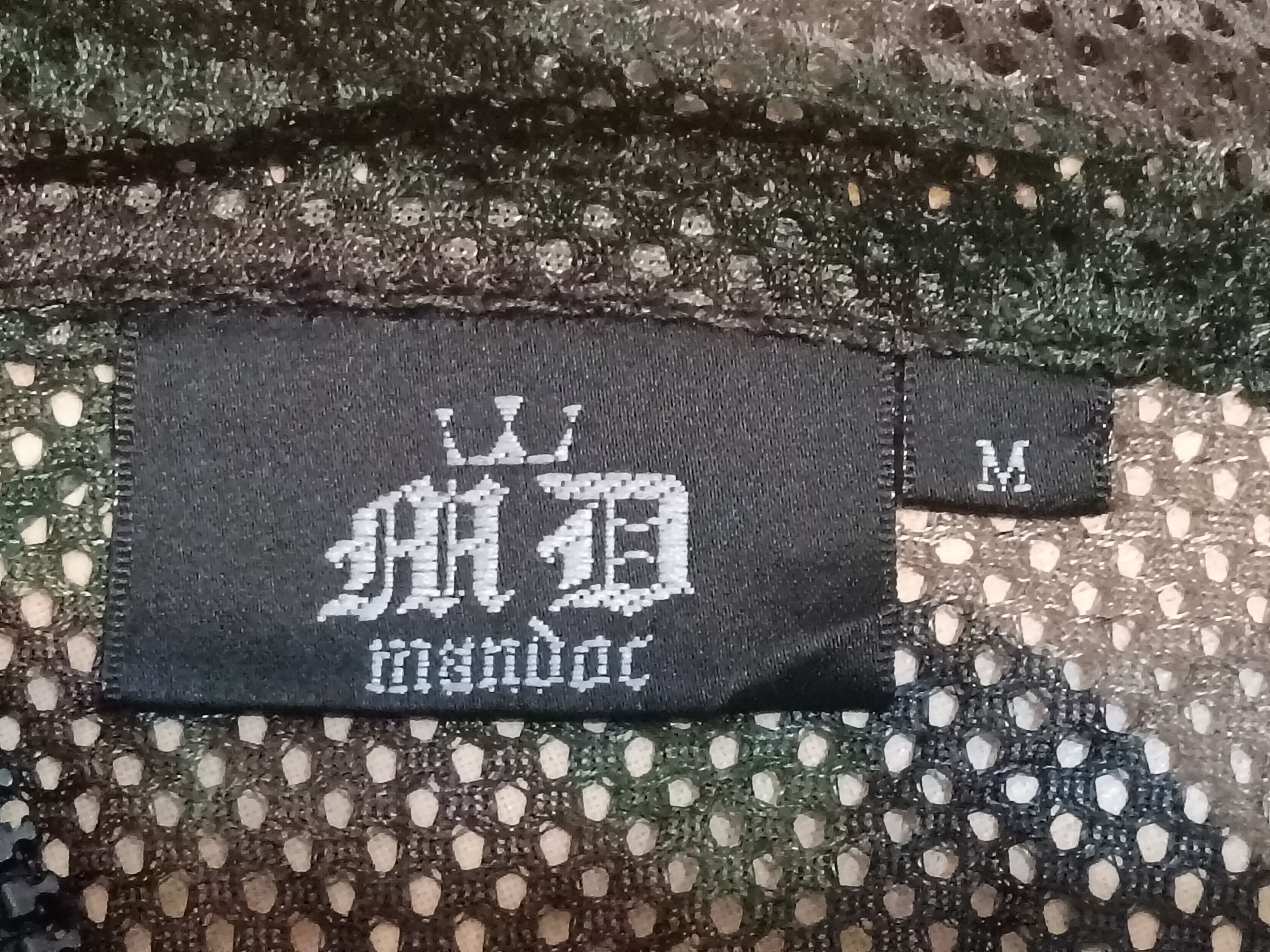 Japanese Brand MANDOC CAMOUFLAGE MESH JACKET Size US M / EU 48-50 / 2 - 2 Thumbnail