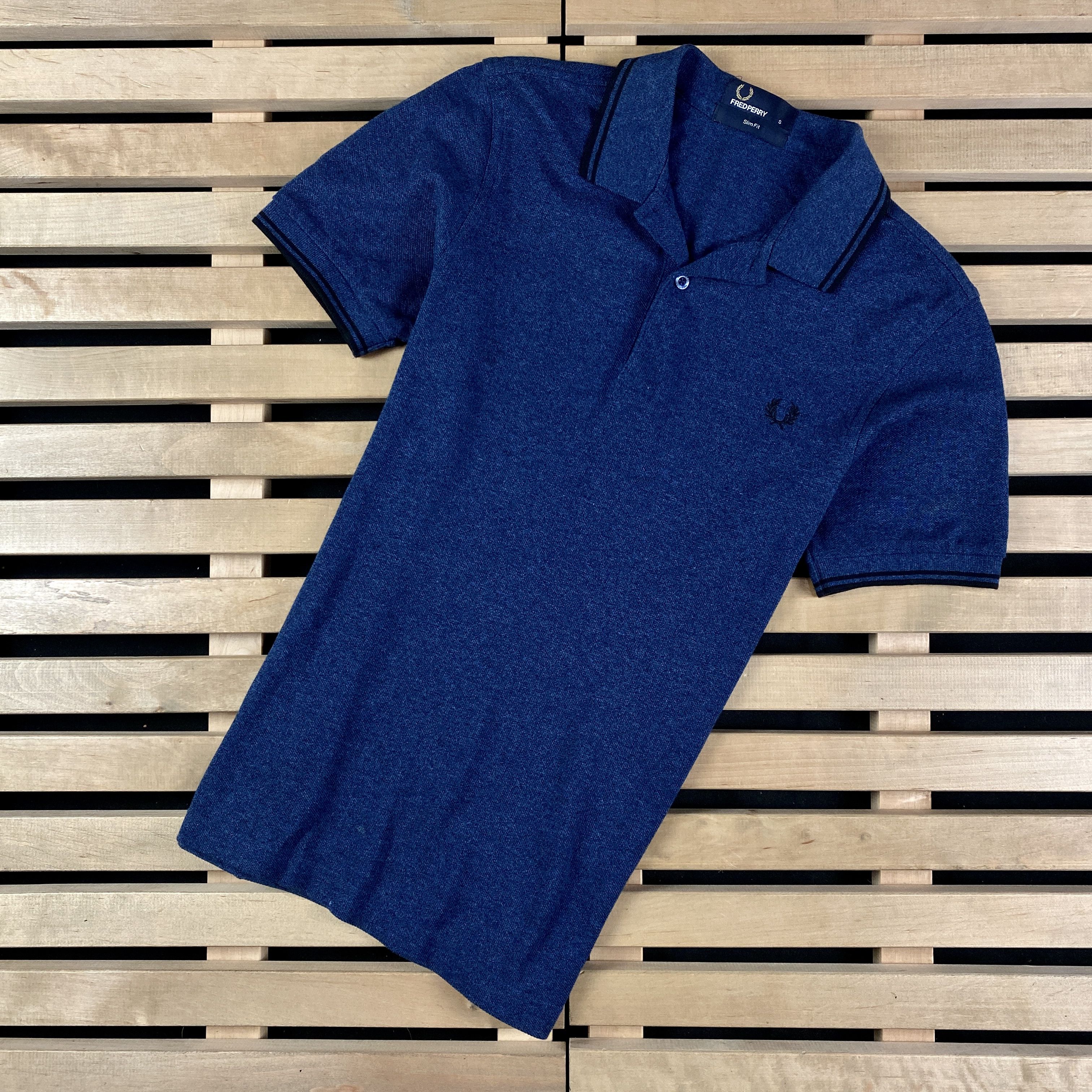 Fred Perry Men’s Polo T-Shirt Fred Perry Size S Blue Size US S / EU 44-46 / 1 - 1 Thumbnail