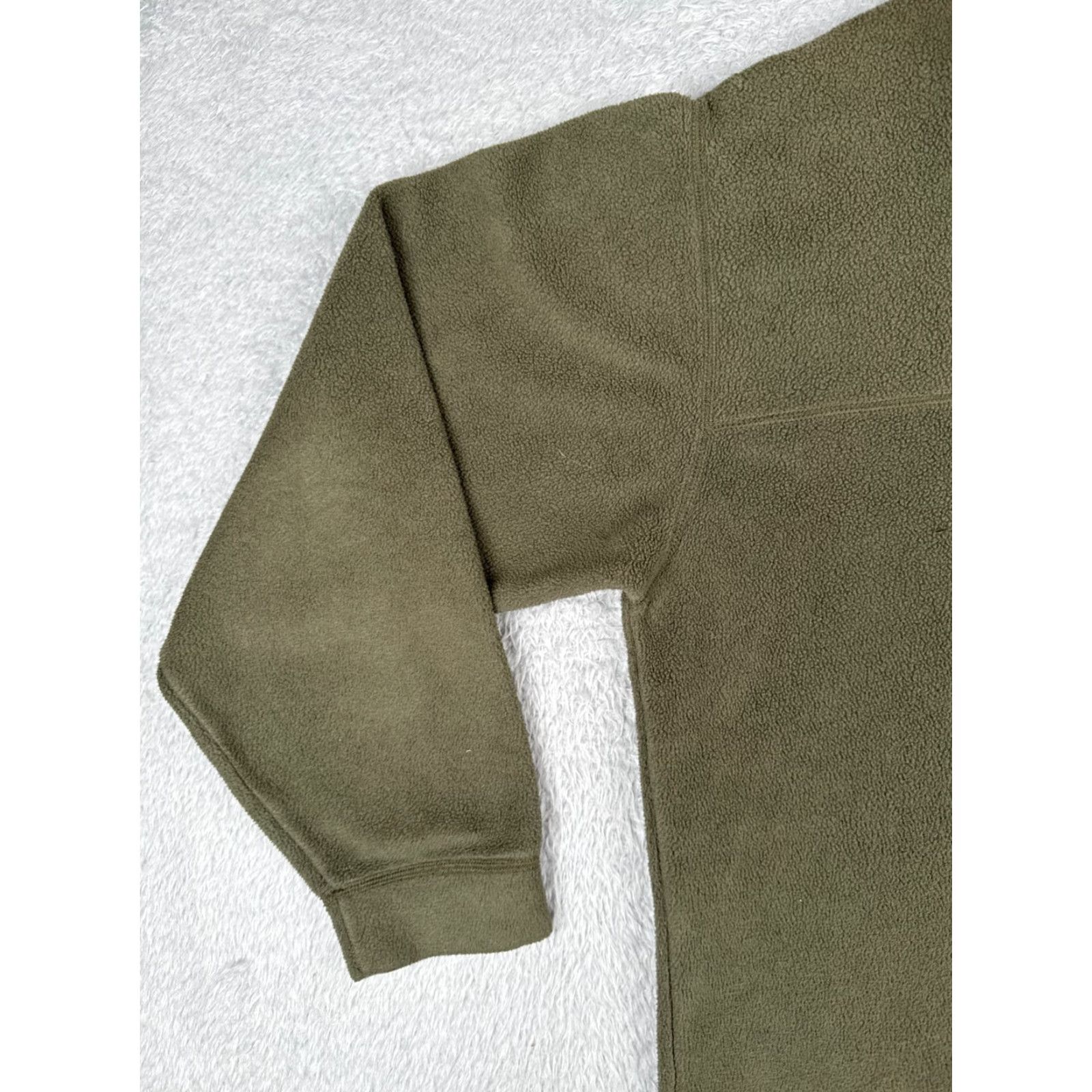 Timberland Timberland Sweater Men Large Green Fleece 1/4 Zip Polyester ISSUES READ ME Size US L / EU 52-54 / 3 - 3 Thumbnail