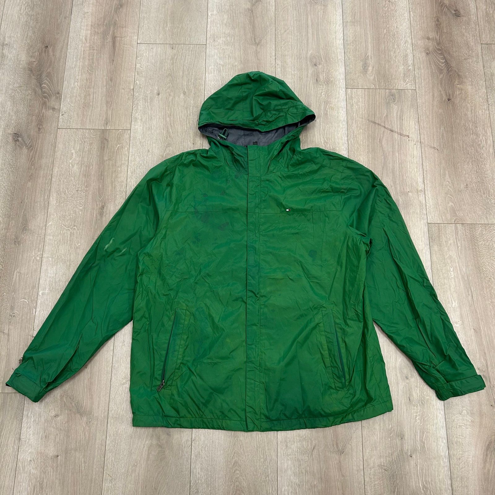 Tommy Hilfiger Tommy Hilfiger lightweight waterproof rain jacket Green XL Size US XL / EU 56 / 4 - 1 Thumbnail