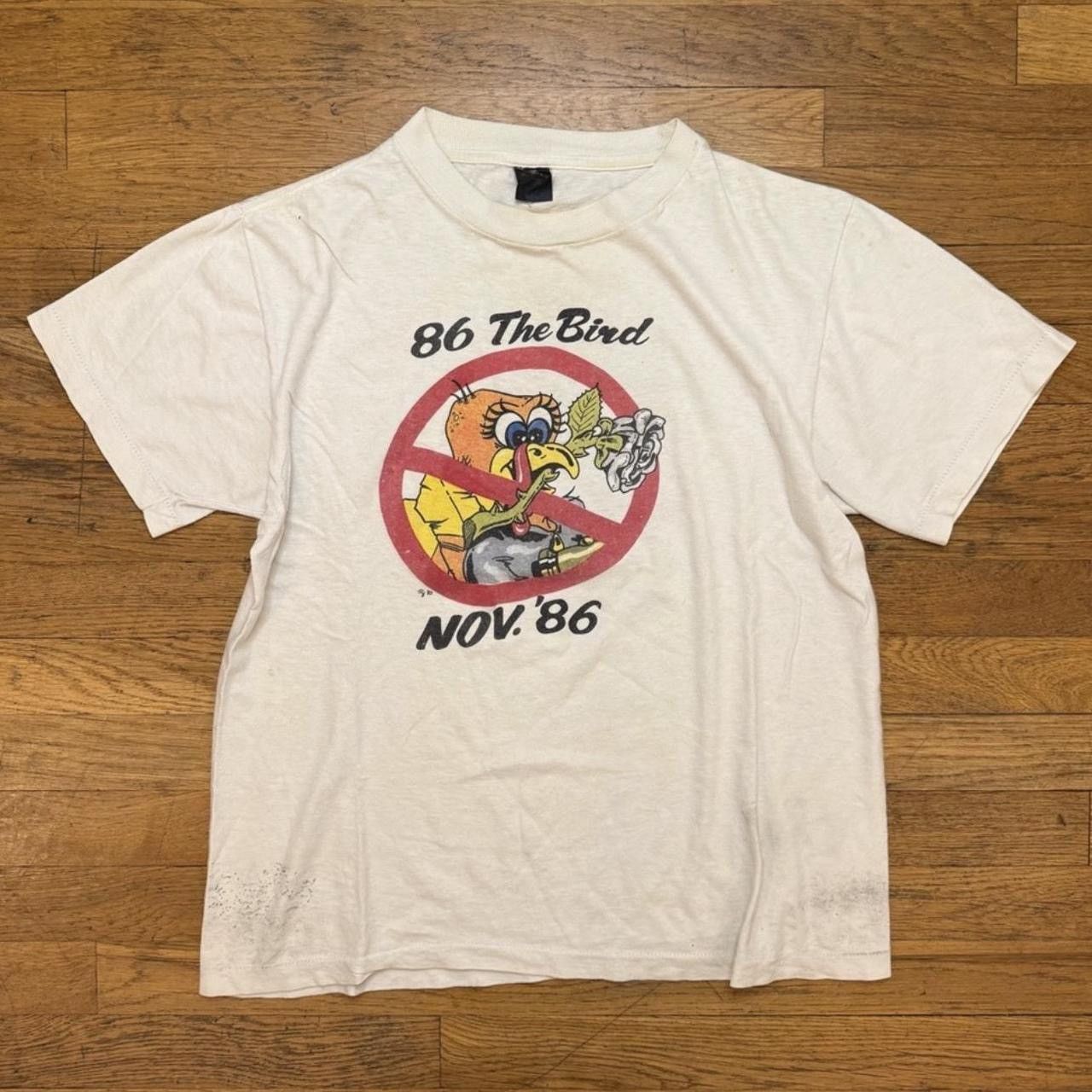 Other Vintage 1985 "86 The Bird" Distressed Political Tee Size US L / EU 52-54 / 3 - 1 Thumbnail