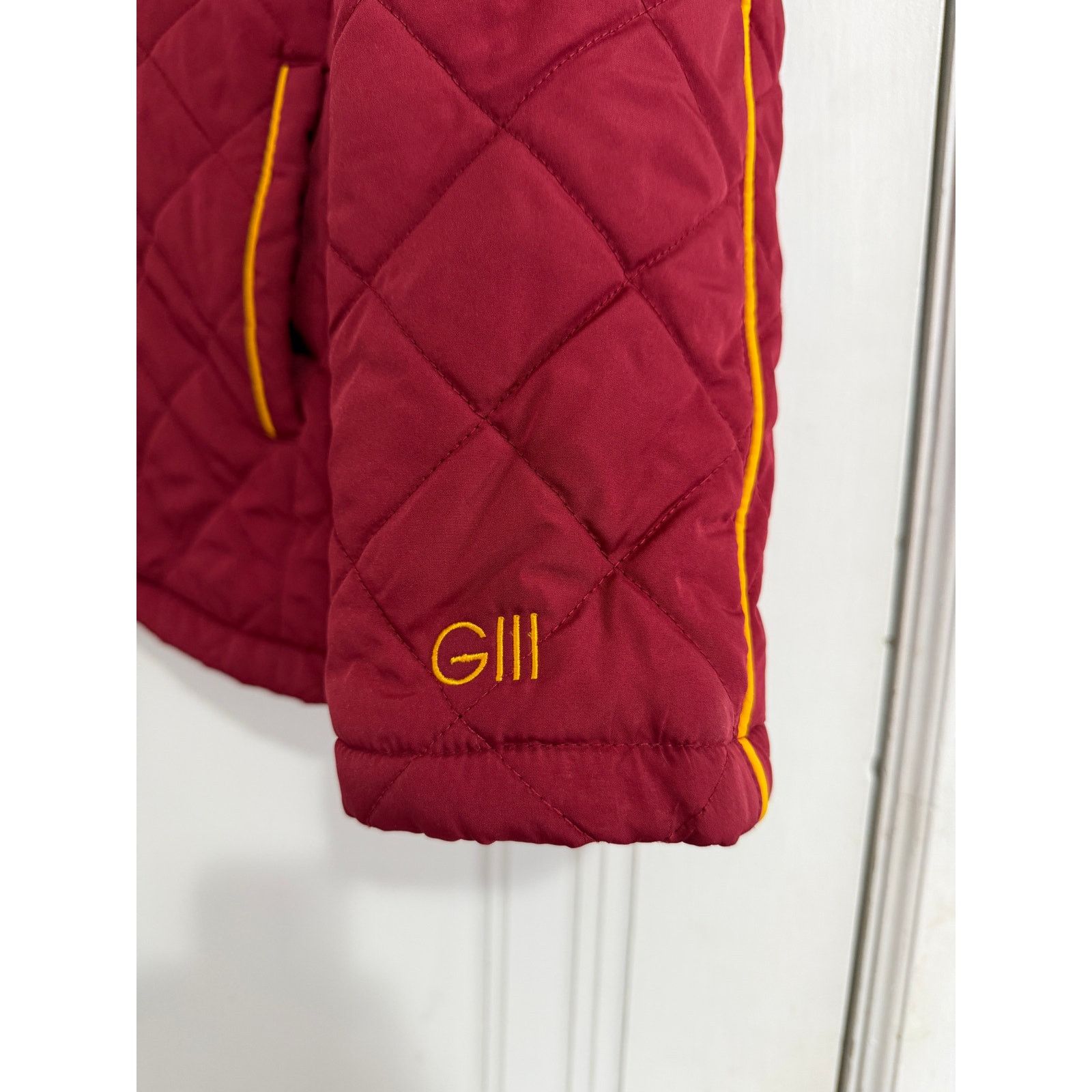 G-III Minnesota Gophers Quilted Jacket Women's Size Large Size L / US 10 / IT 46 - 3 Thumbnail