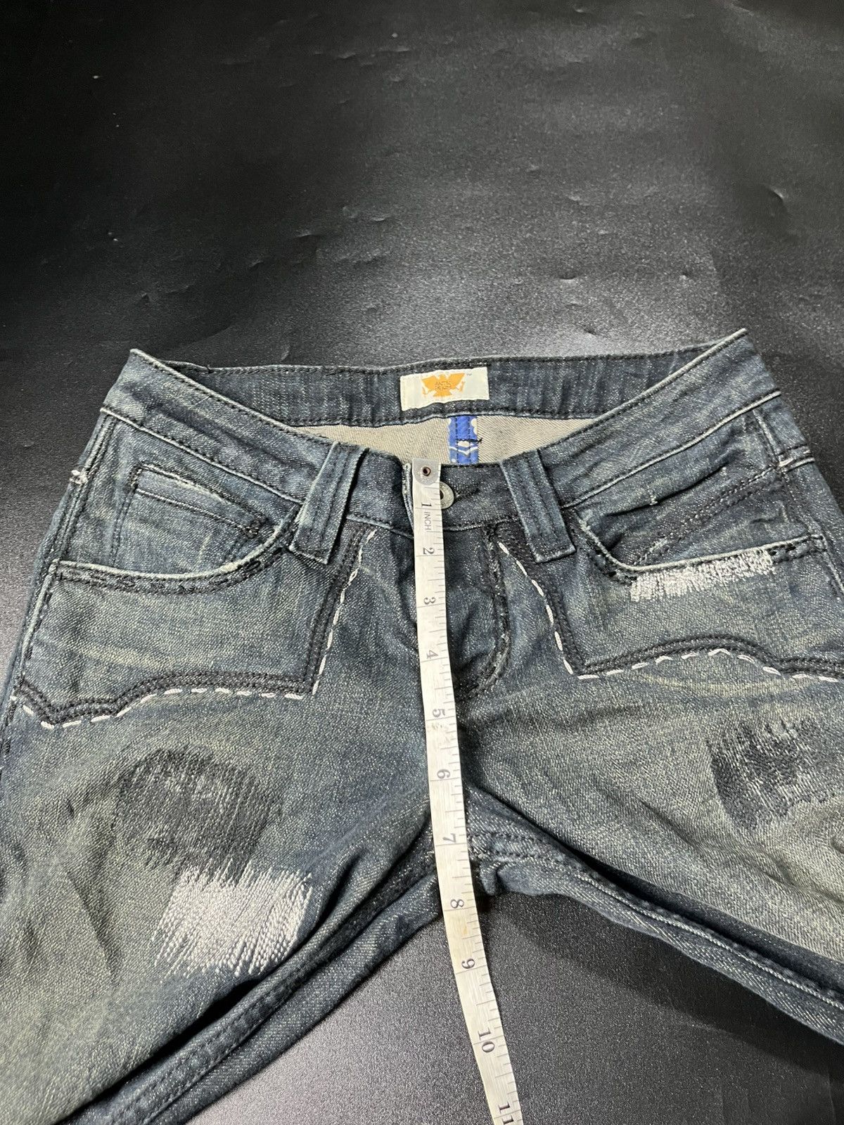 Hysteric Glamour × If Six Was Nine × Japanese Brand Japanese Super flared jeans antik denim Size US 29 - 14 Thumbnail