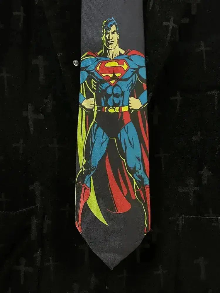 Yohji Yamamoto Yohji Yamamoto Y's Superman Tie-2507 Size ONE SIZE - 2 Thumbnail