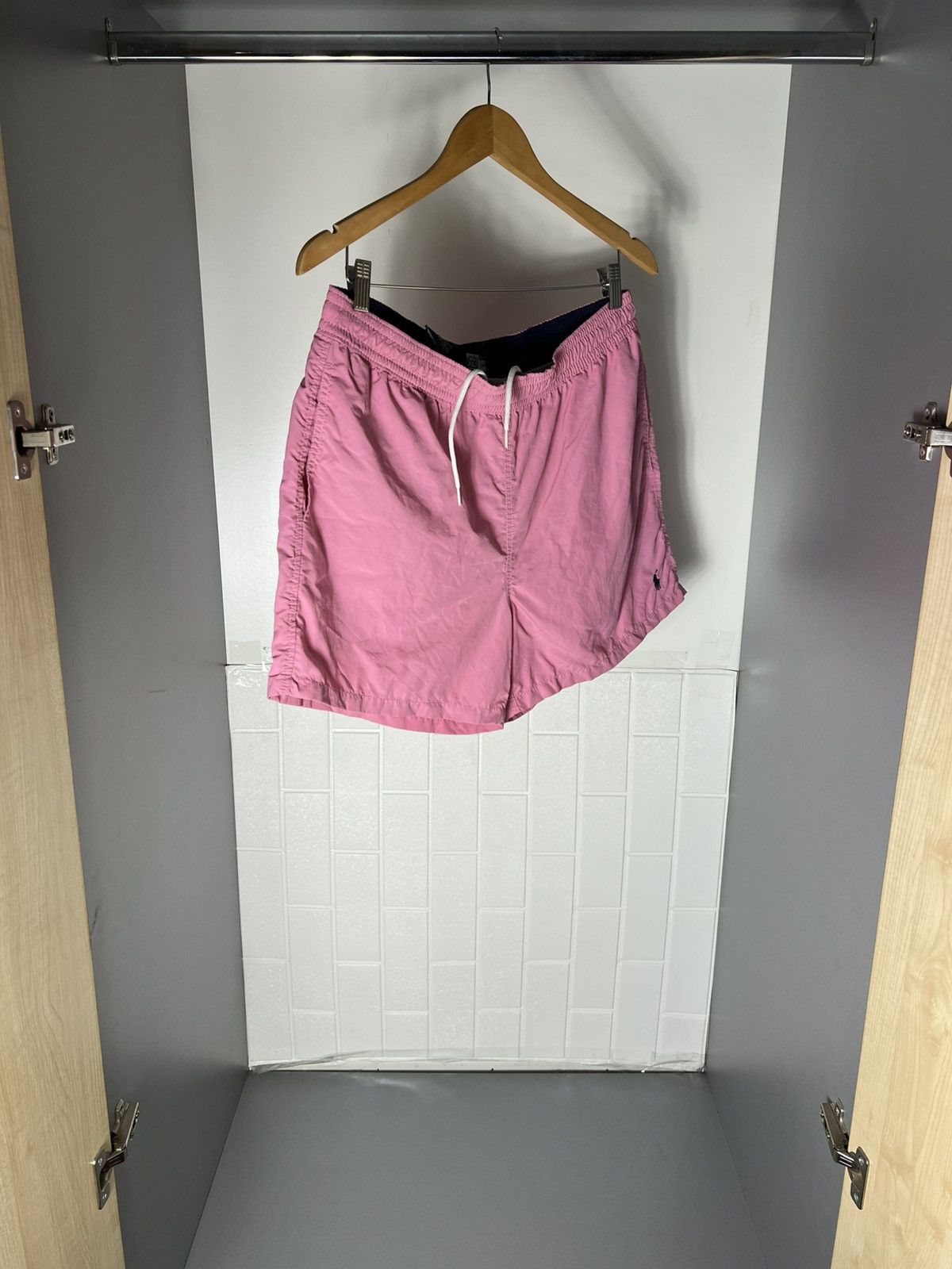 Polo Ralph Lauren VINTAGE POLO RALPH LAUREN RETRO NYLON DESIGNER SHORTS Y2K Size US 32 / EU 48 - 5 Thumbnail