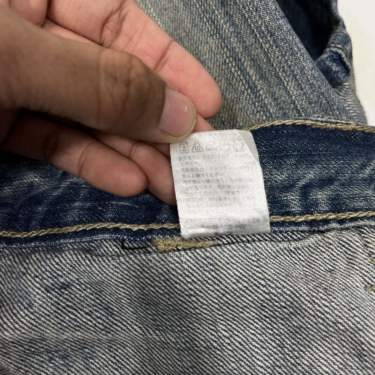 Japanese Brand Vintage Three Stone Throw Distressed Bush Pants Size 30" / US 8 / IT 44 - 20 Thumbnail