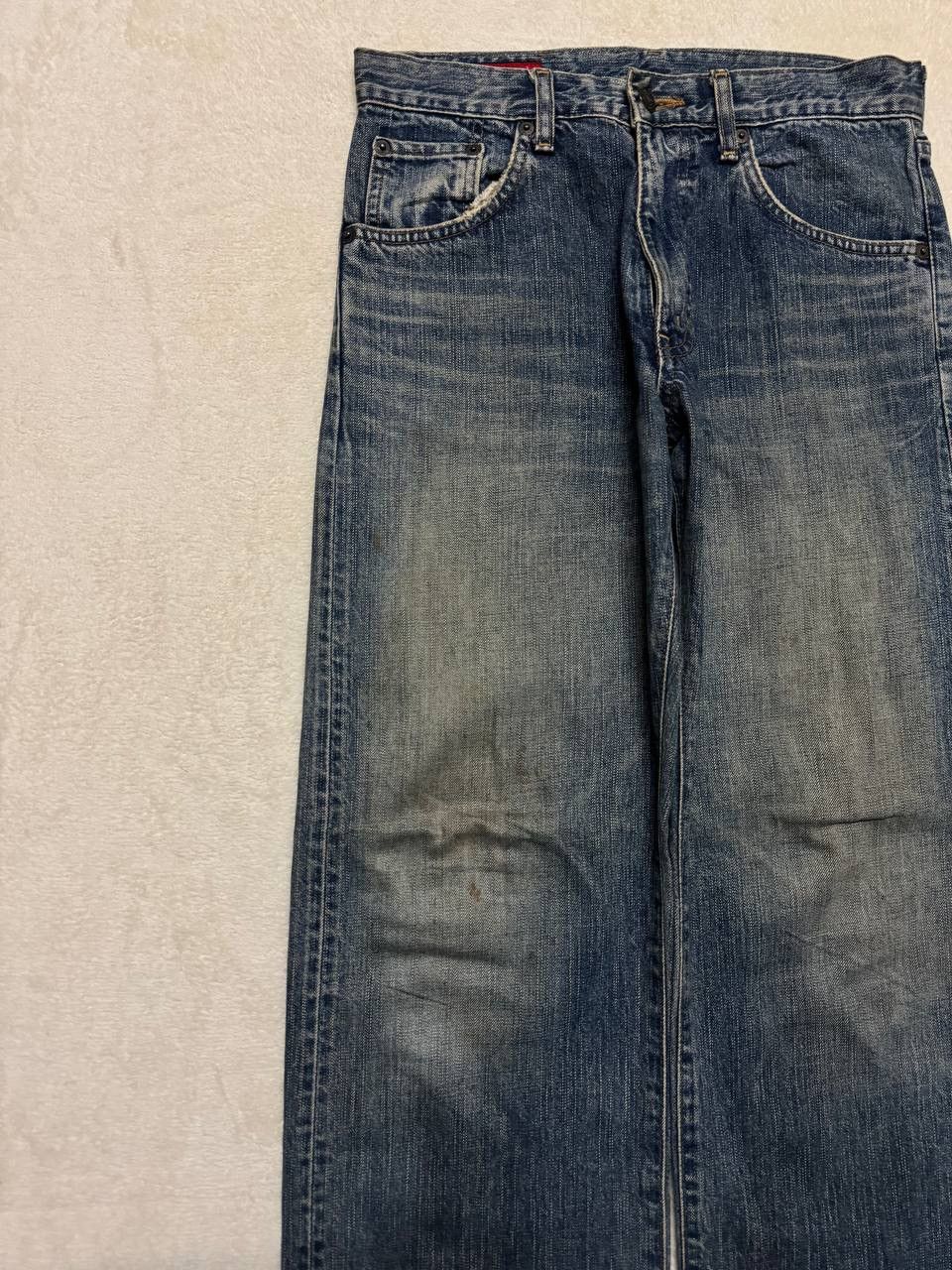 Edwin LOOSE Edwin 503 Rebel Insane Rusty Mudwash Distressed Jeans Size US 29 - 4 Thumbnail