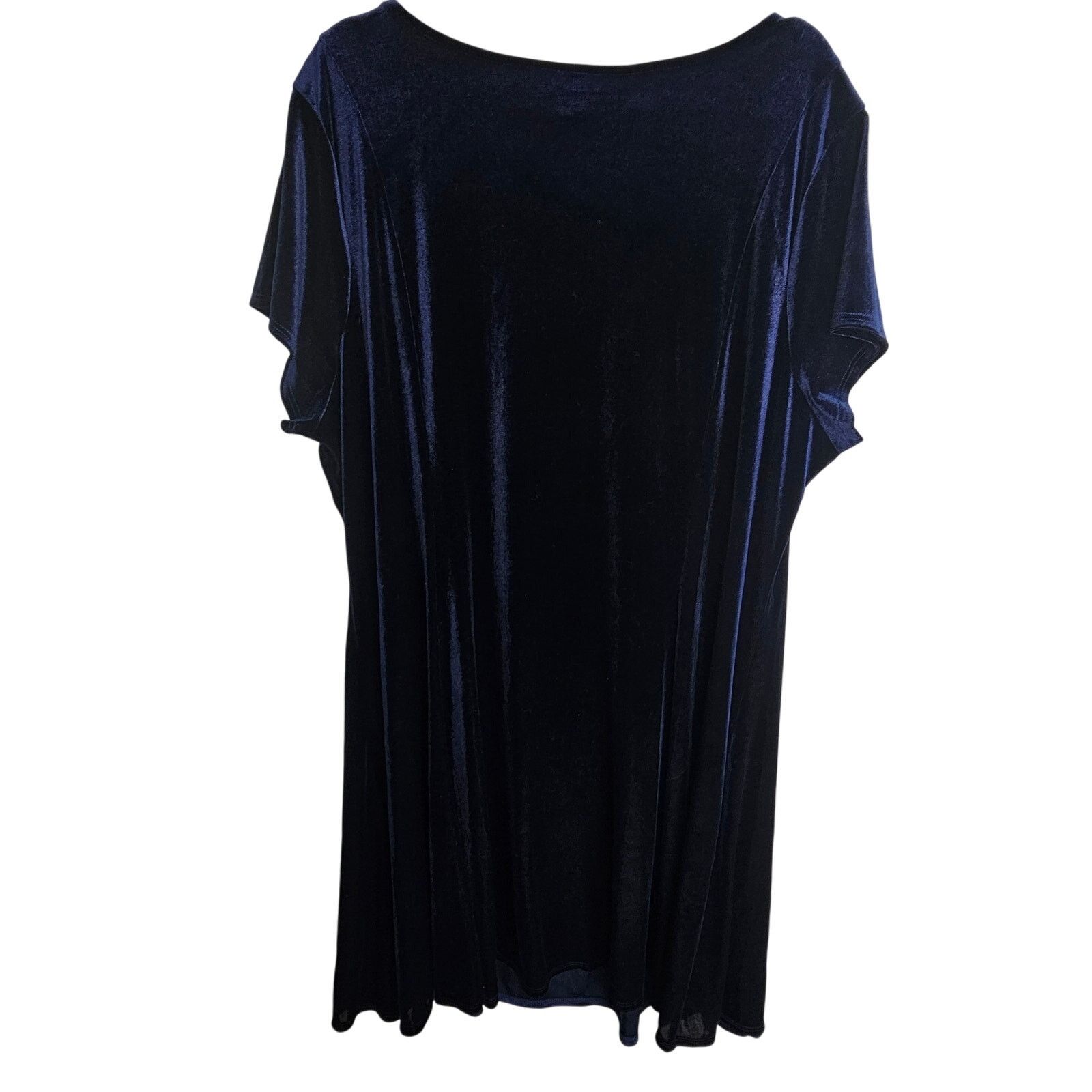 Philippe Model Modcloth Womens Velvet Mini Dress Size 3X Cocktail Wedding Size 3XL / US 20-22 - 8 Thumbnail