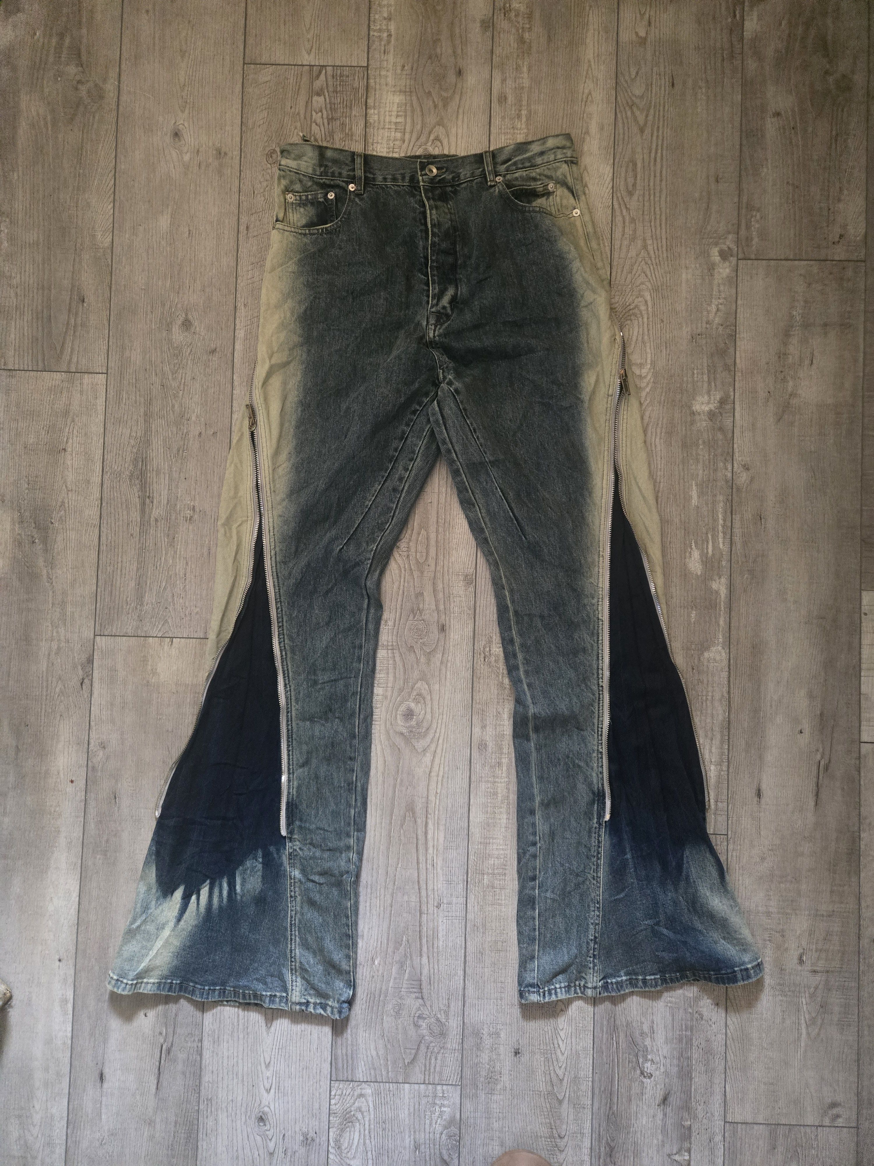 Rick Owens × Rick Owens Drkshdw DARK DUST BANANA cut drkshdw