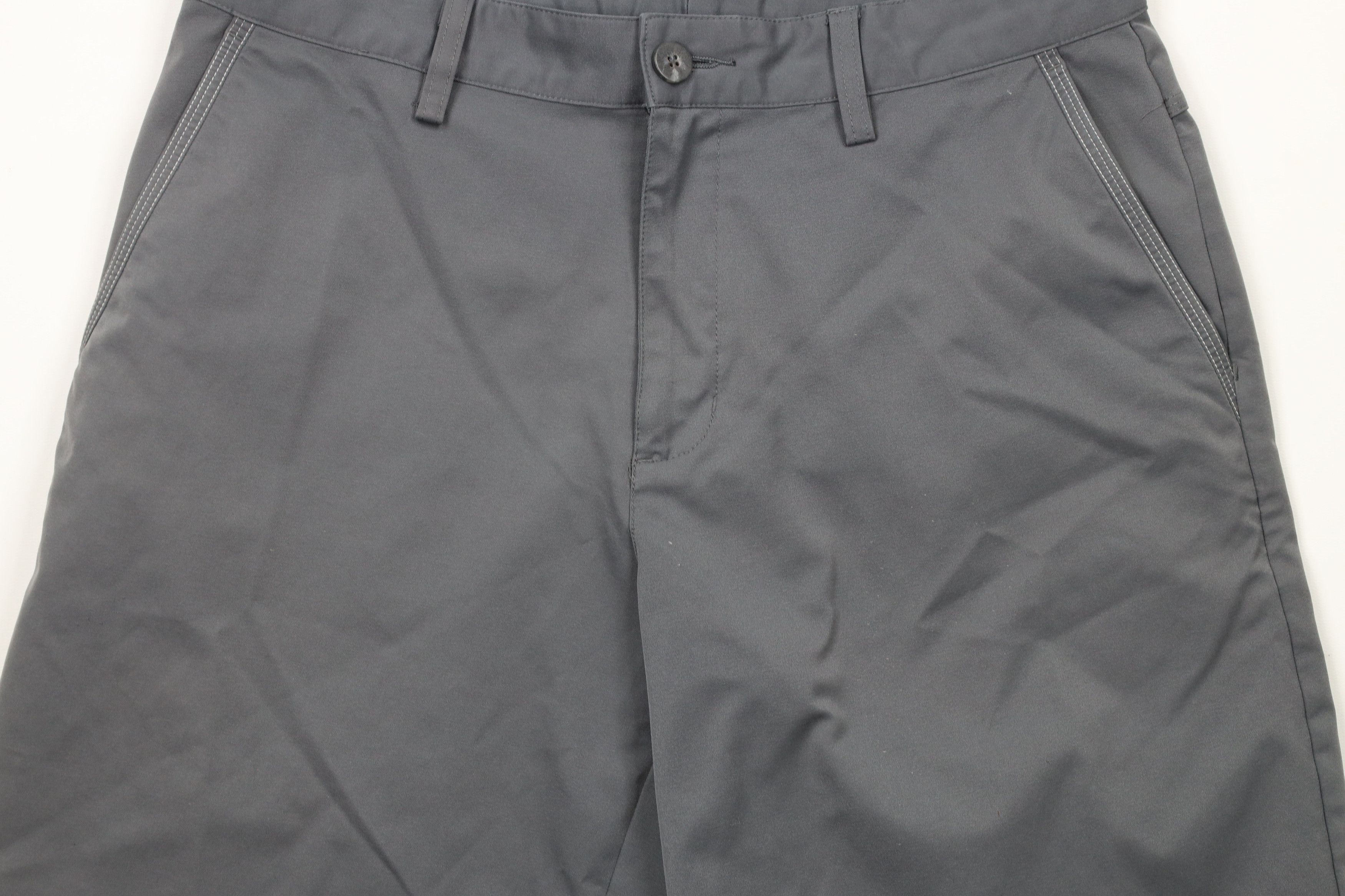 Adidas × Vintage Adidas Golf Spell Out Striped Golfing Chino Shorts Gray Size US 30 / EU 46 - 3 Thumbnail