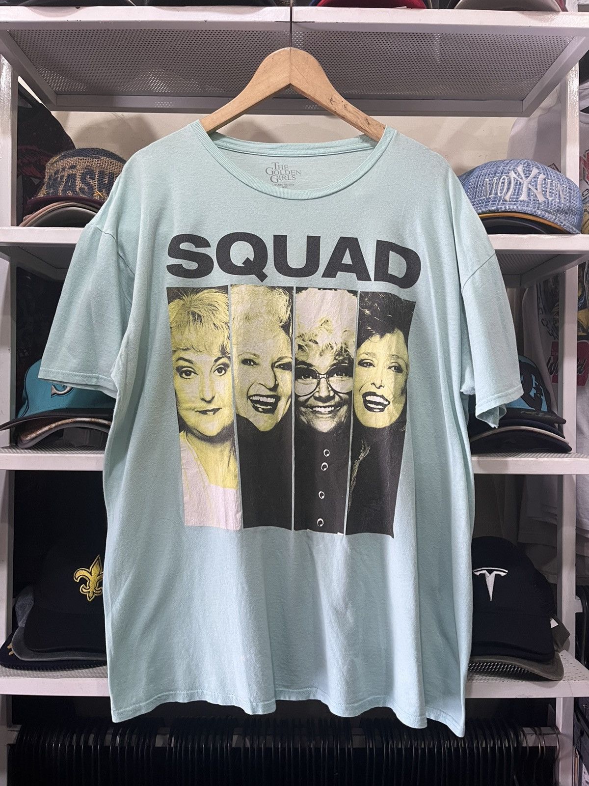 Band Tees The Golden Girls Men's Light Blue Squad Blanche Rose Sophia Size US XL / EU 56 / 4 - 1 Thumbnail