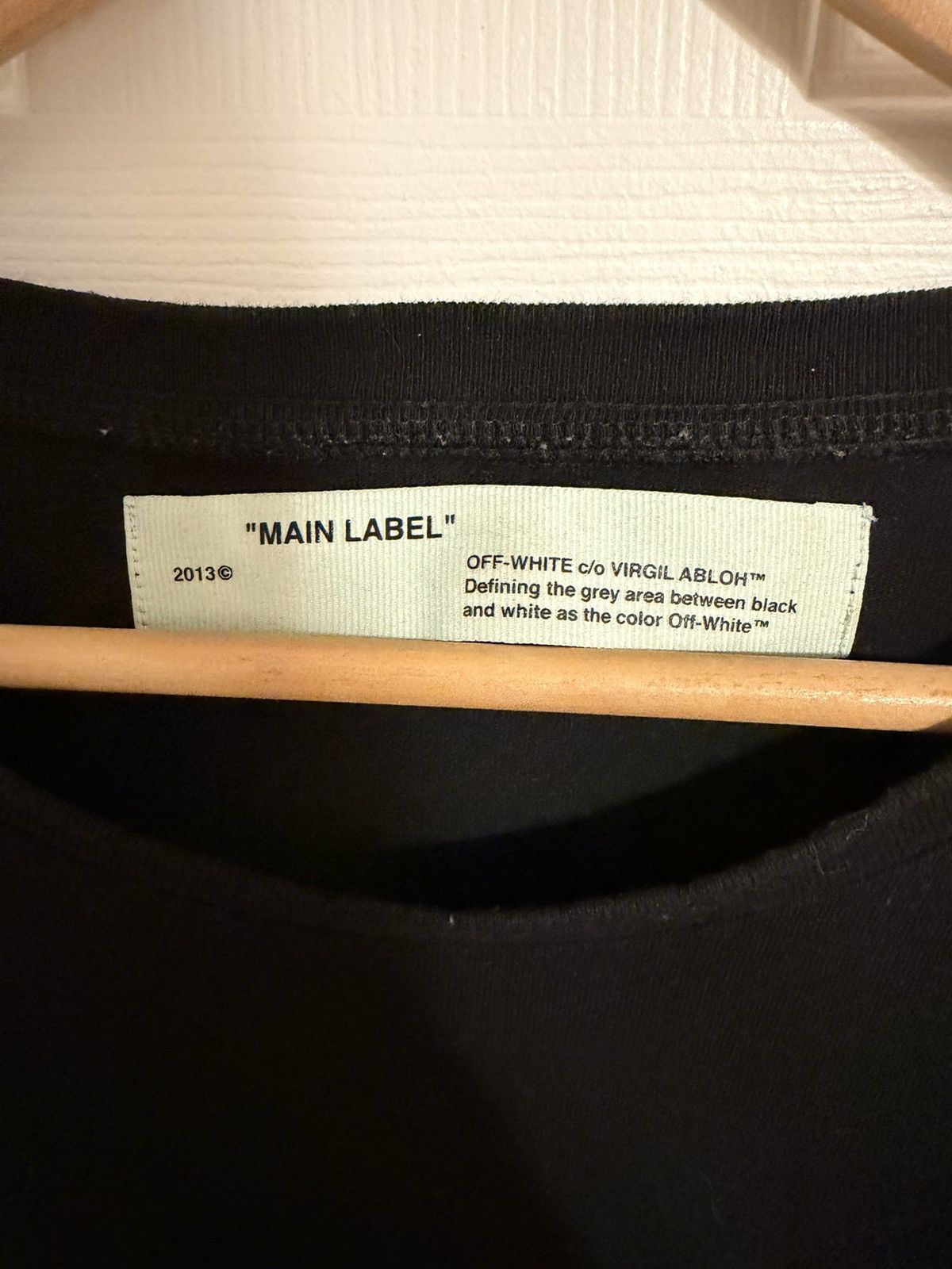 Off-White Off-White: Lines Tee Size US L / EU 52-54 / 3 - 4 Thumbnail
