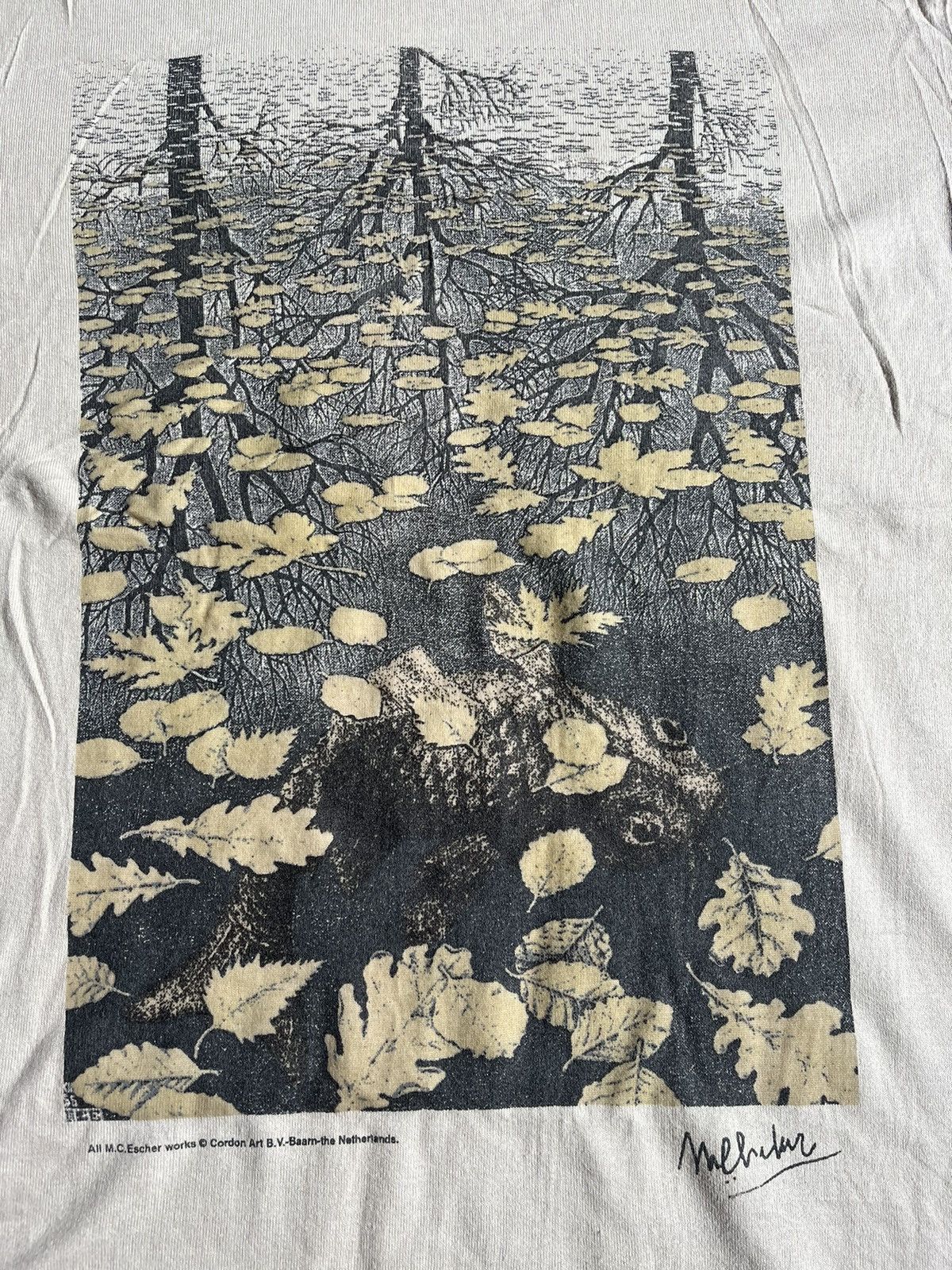 Vintage Vintage Mc Escher art tshirt Size US M / EU 48-50 / 2 - 3 Thumbnail