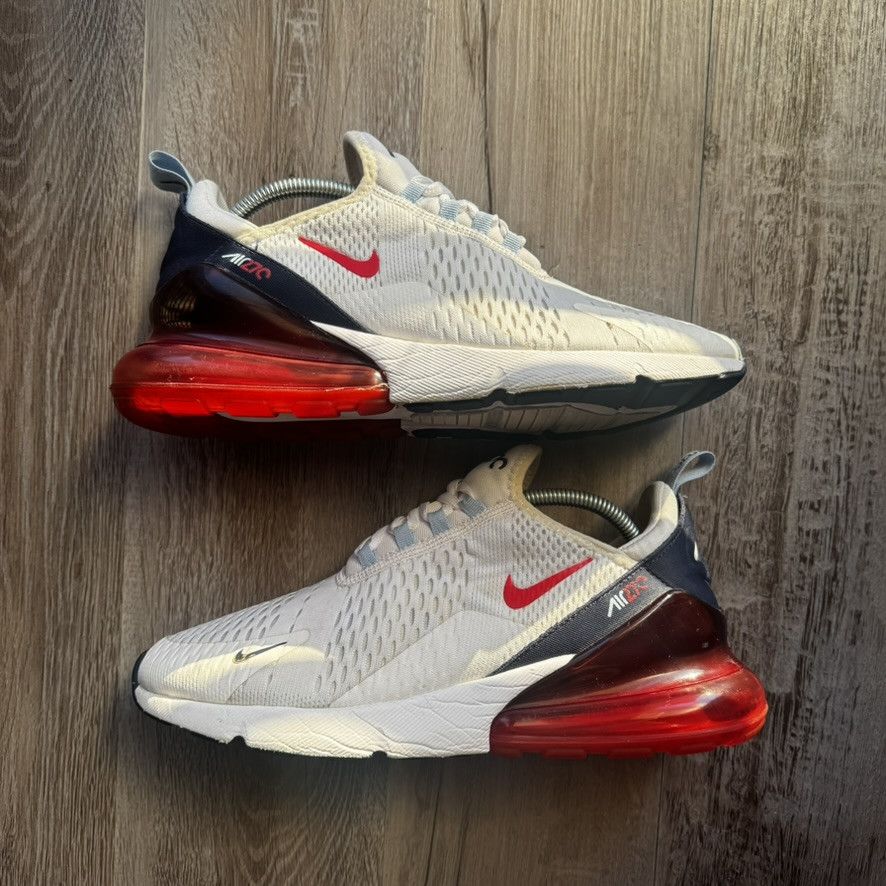 Nike NIKE • Air Max 270 "USA Red Air Bubble" (11M) Size US 11 / EU 44 - 2 Thumbnail