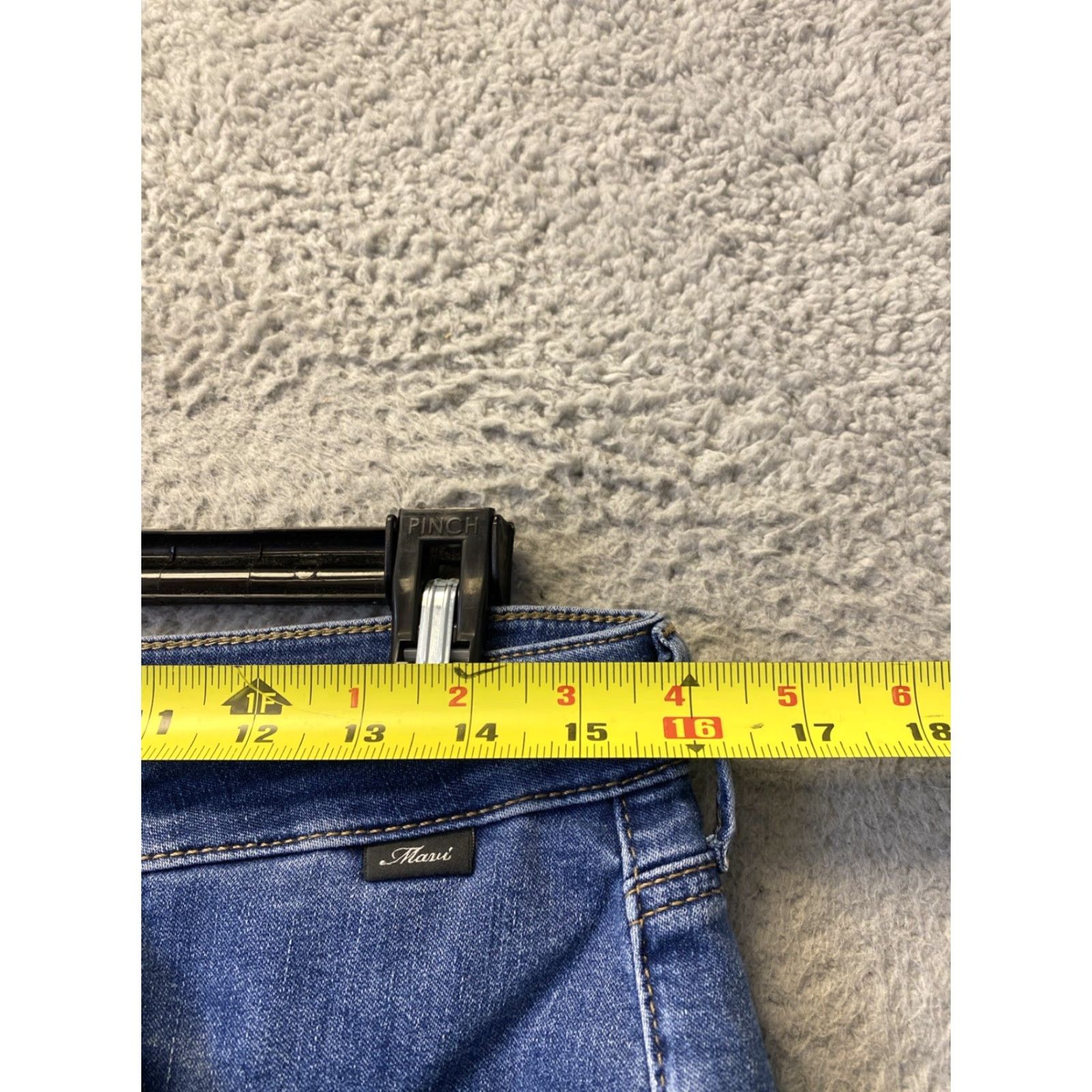Vintage Mavi Jeans Women’s Jeans Slim 31x28 Blue Trimmed Hem Womens Size 24" / US 00 / IT 34 - 7 Thumbnail