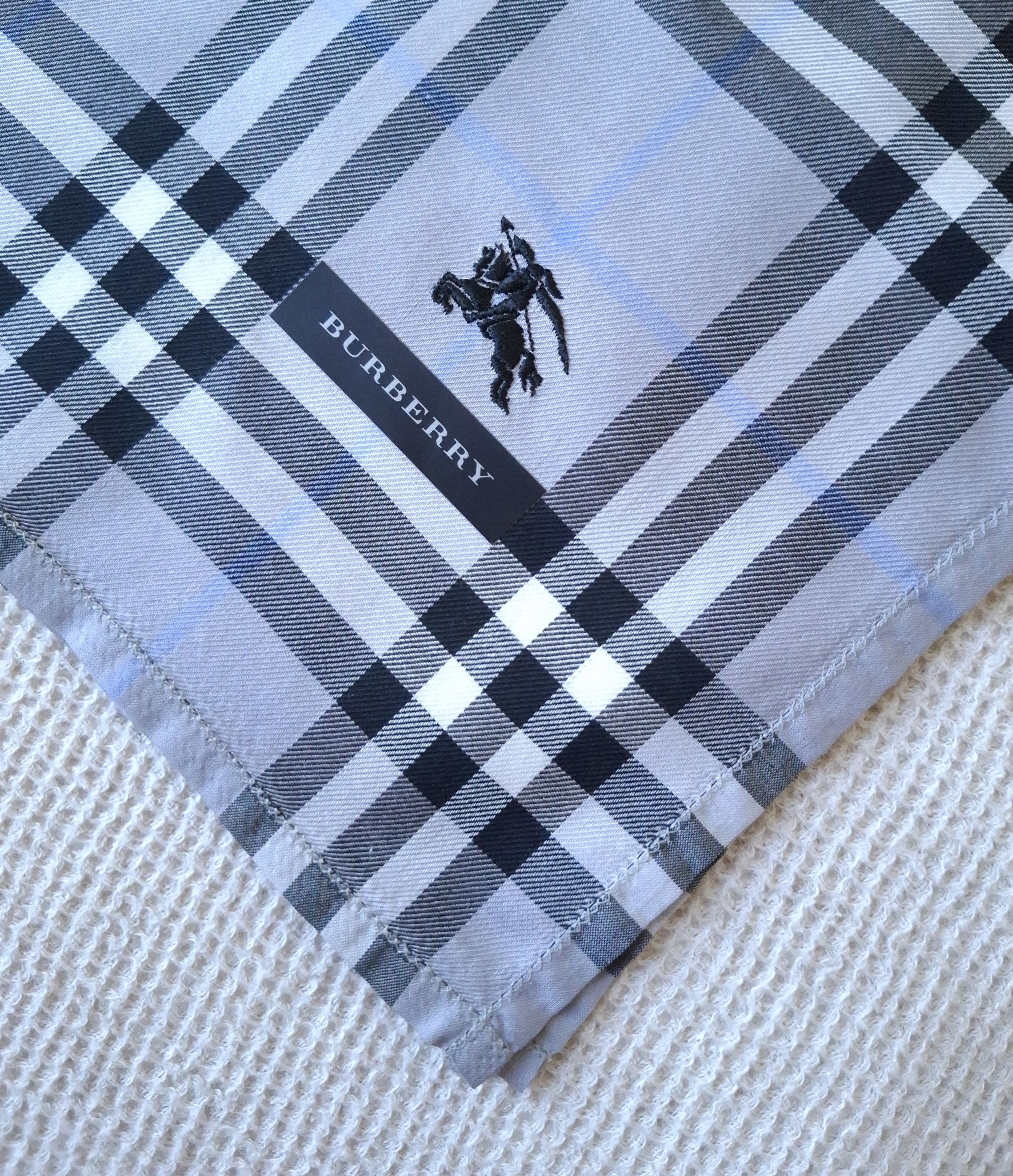 Burberry × Vintage Burberry Bandana/Handkerchief in Grey/Nova Check Size ONE SIZE - 1 Thumbnail
