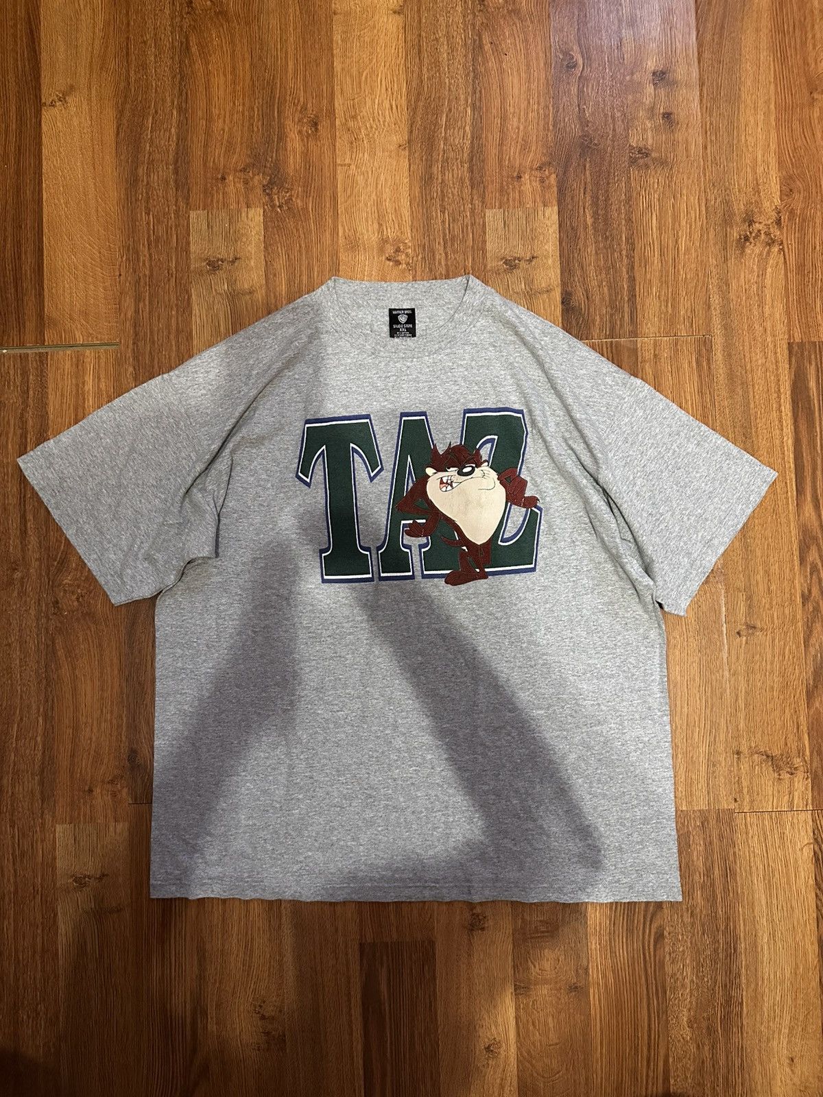 Warner Bros Vintage Warner Bros Taz 1996 Tee XXL Made USA Size US XXL / EU 58 / 5 - 4 Thumbnail