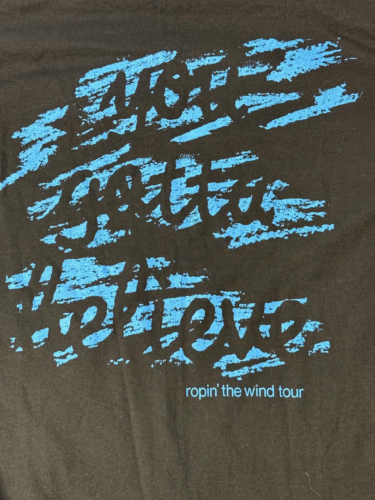 Anvil VTG Garth Brooks T-shirt Ropin the Wind Tour 1991 Tee - L Size US L / EU 52-54 / 3 - 8 Thumbnail