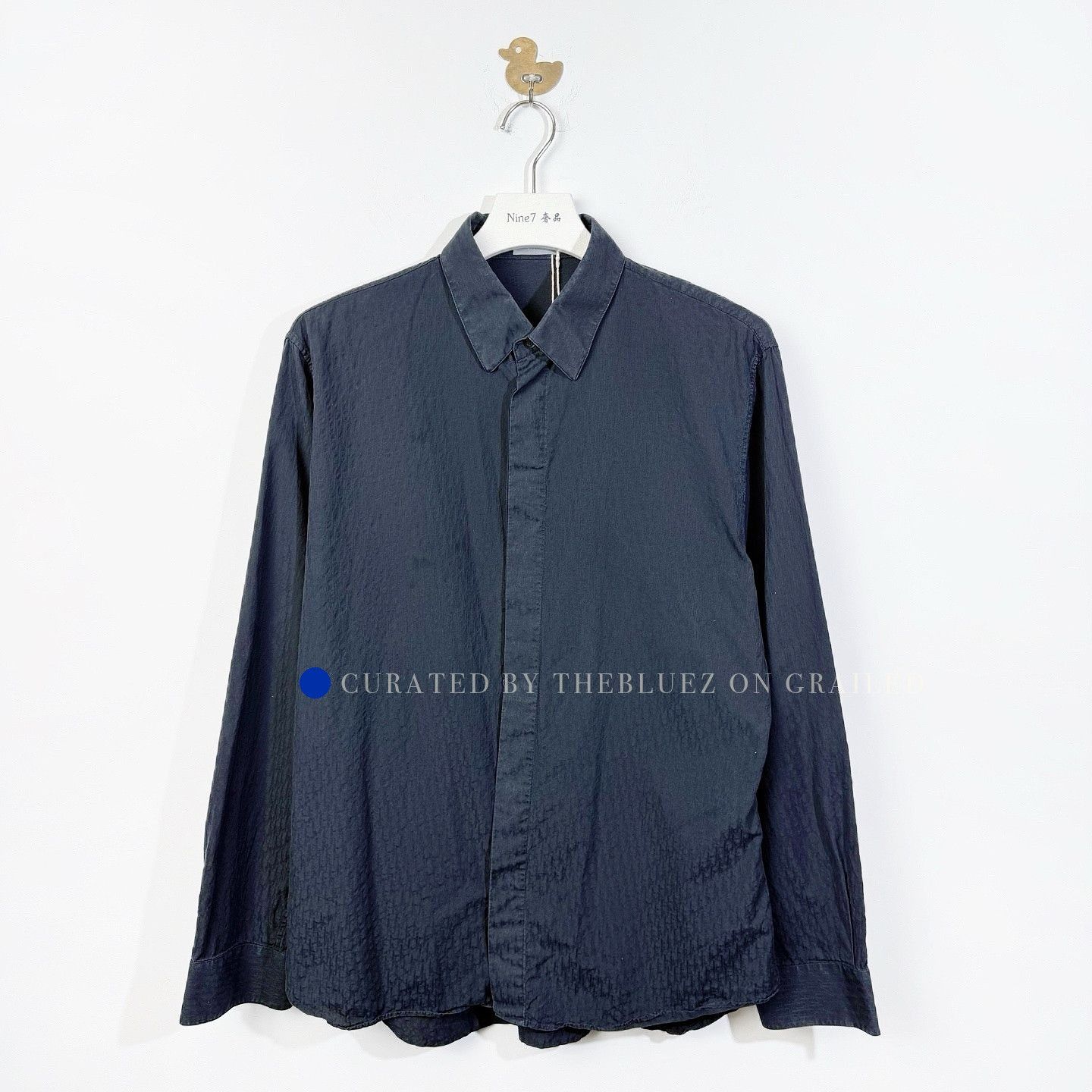 Dior Black Cotton Button Up Shirt in XS Size US XS / EU 42 / 0 - 1 Thumbnail