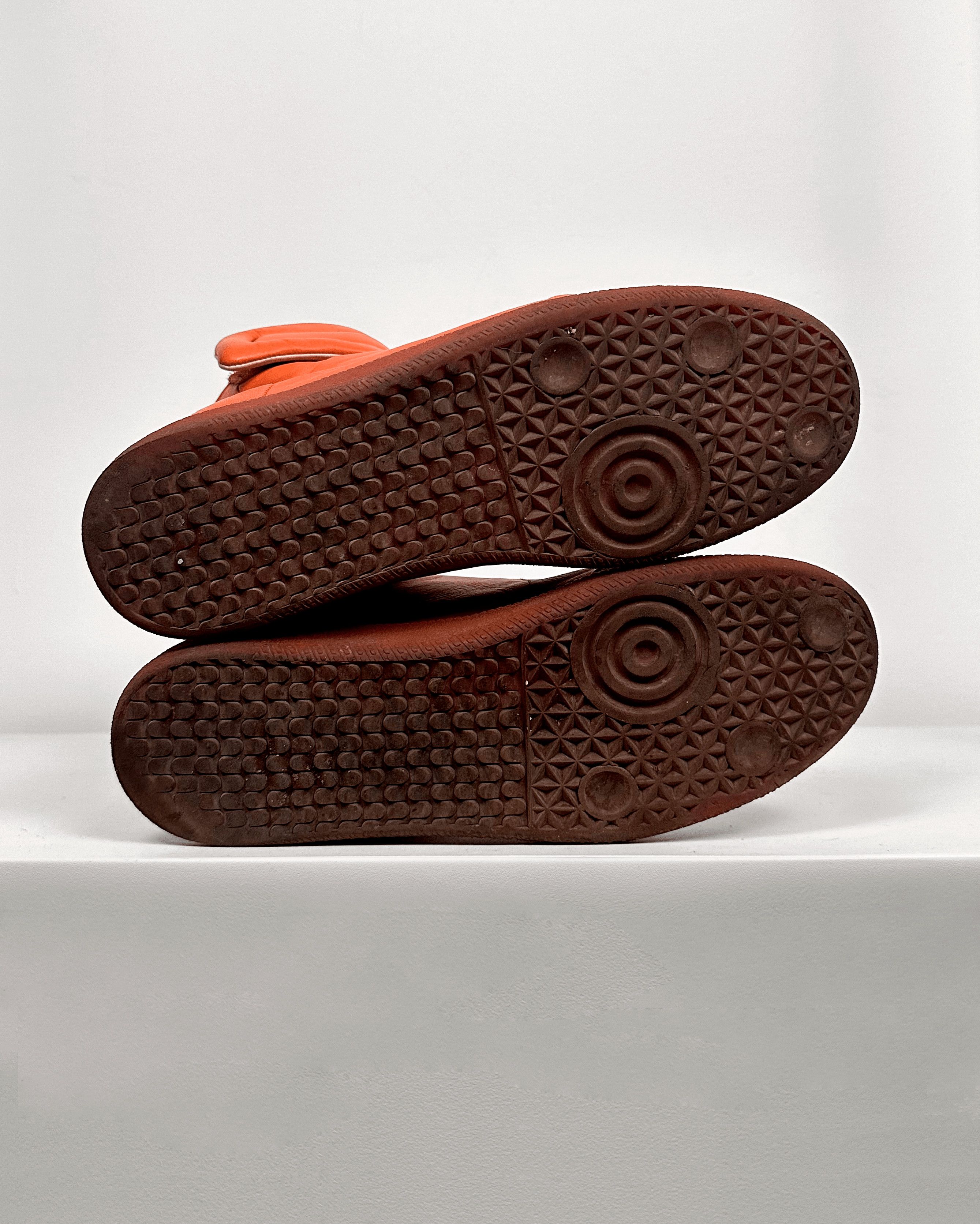 Maison Margiela Maison Margiela Future High Orange Sneakers Size US 9.5 / EU 42-43 - 4 Thumbnail