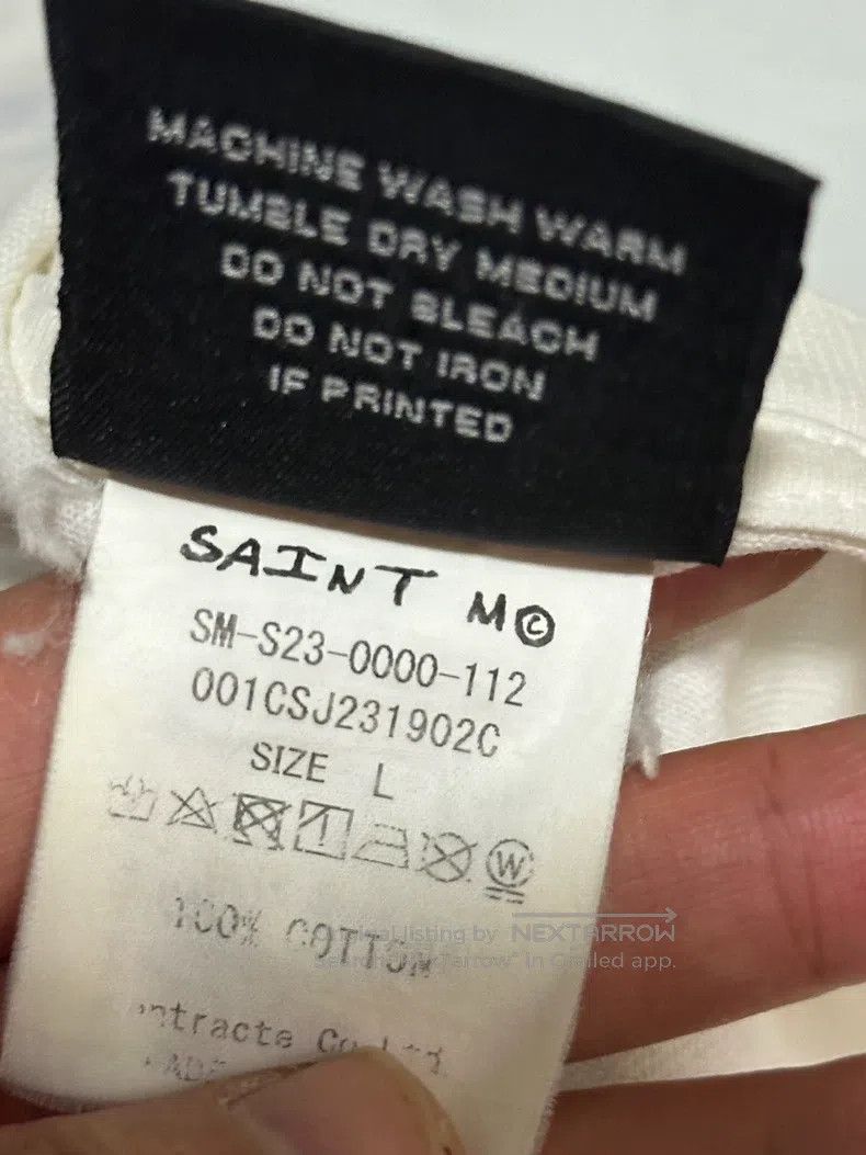 Saint Michael Saint Michael Blockbuster co-branded T-shirt Size US L / EU 52-54 / 3 - 2 Thumbnail